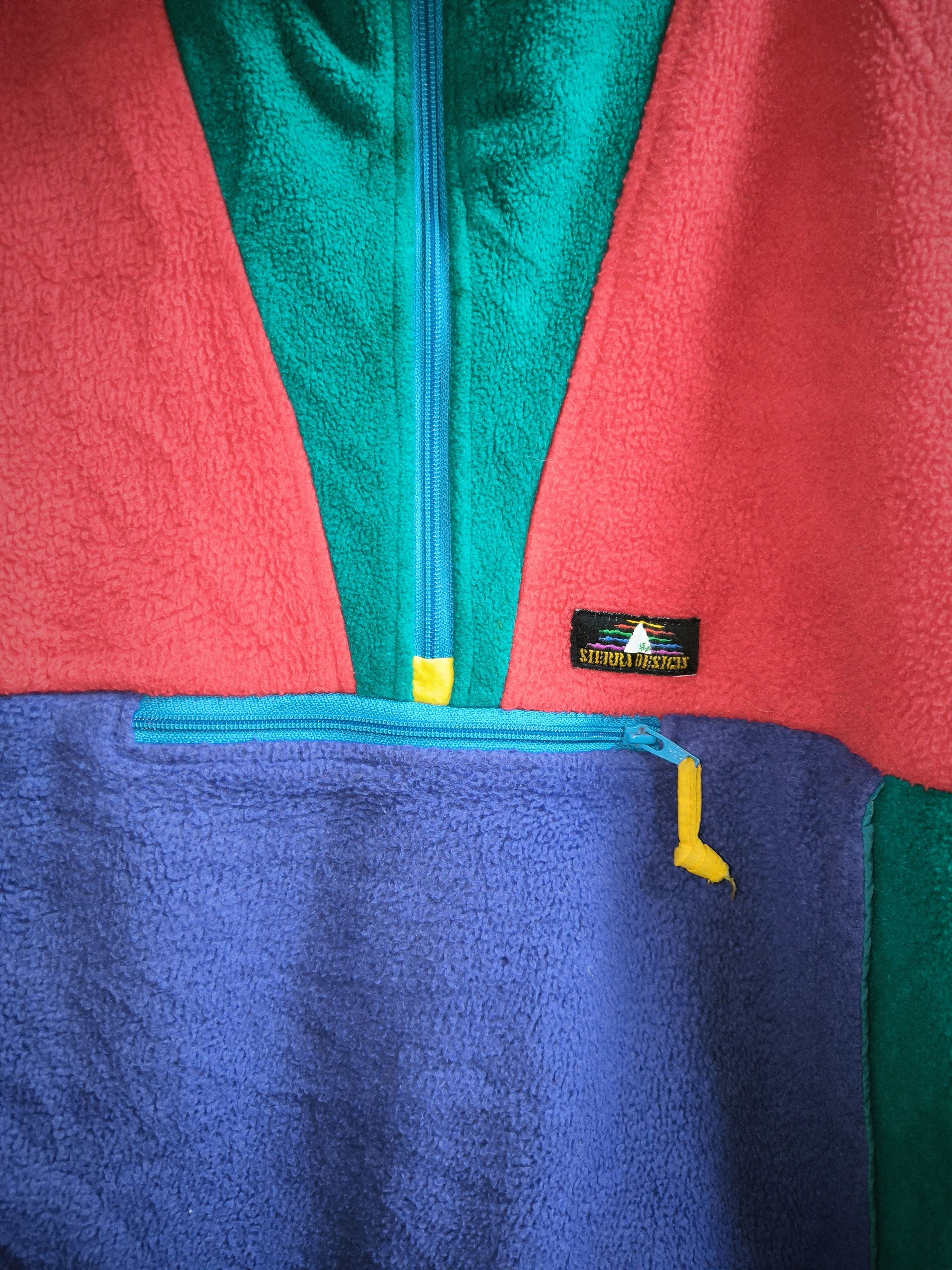 Sierra Designs × Vintage Colourblock Polar Sherpa/Fleece Half Zipper Size US M / EU 48-50 / 2 - 5 Thumbnail
