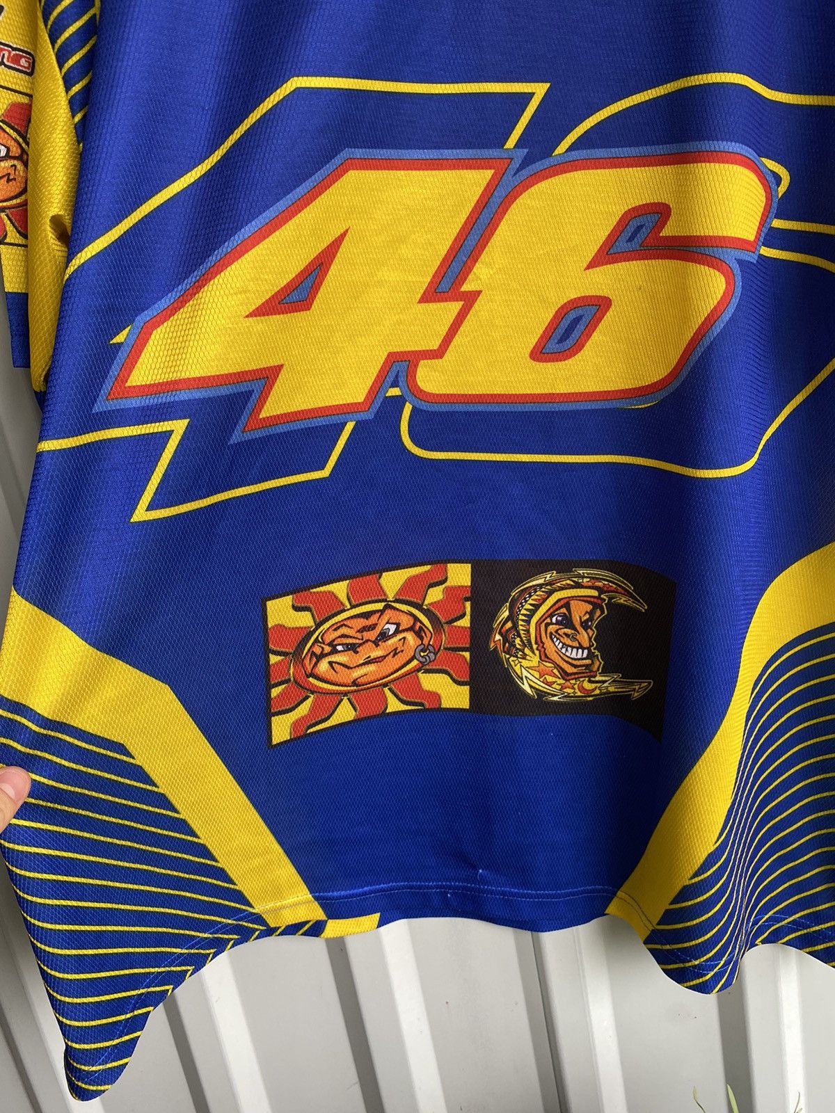 Other Vintage Valentino Rossi Moto GP Technical Jersey Shirt Darin Size US XL / EU 56 / 4 - 2 Thumbnail