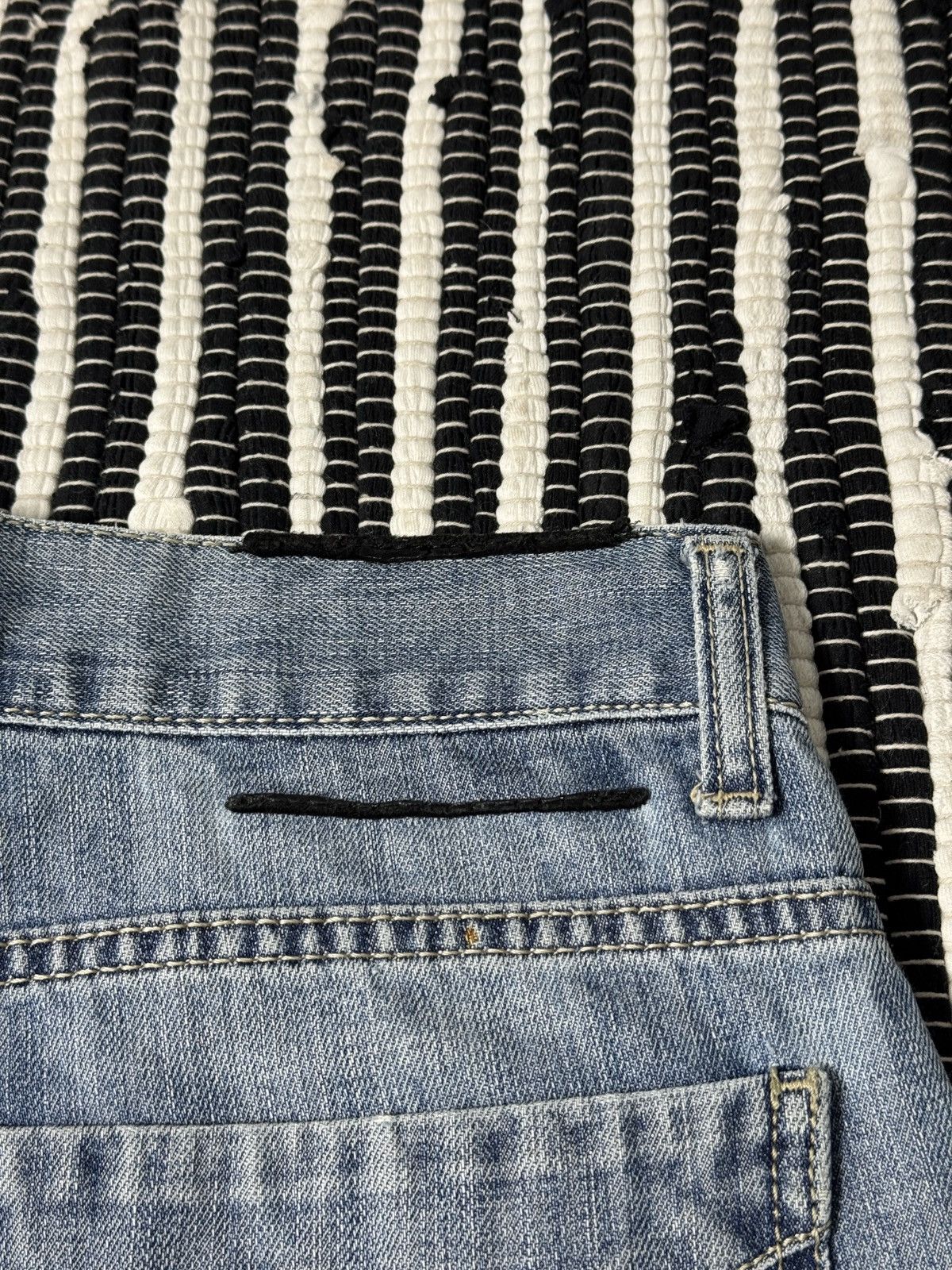Roberto Cavalli VINTAGE ROBERTO CAVALLI 2000s DENIM PANTS Size US 36 / EU 52 - 6 Thumbnail