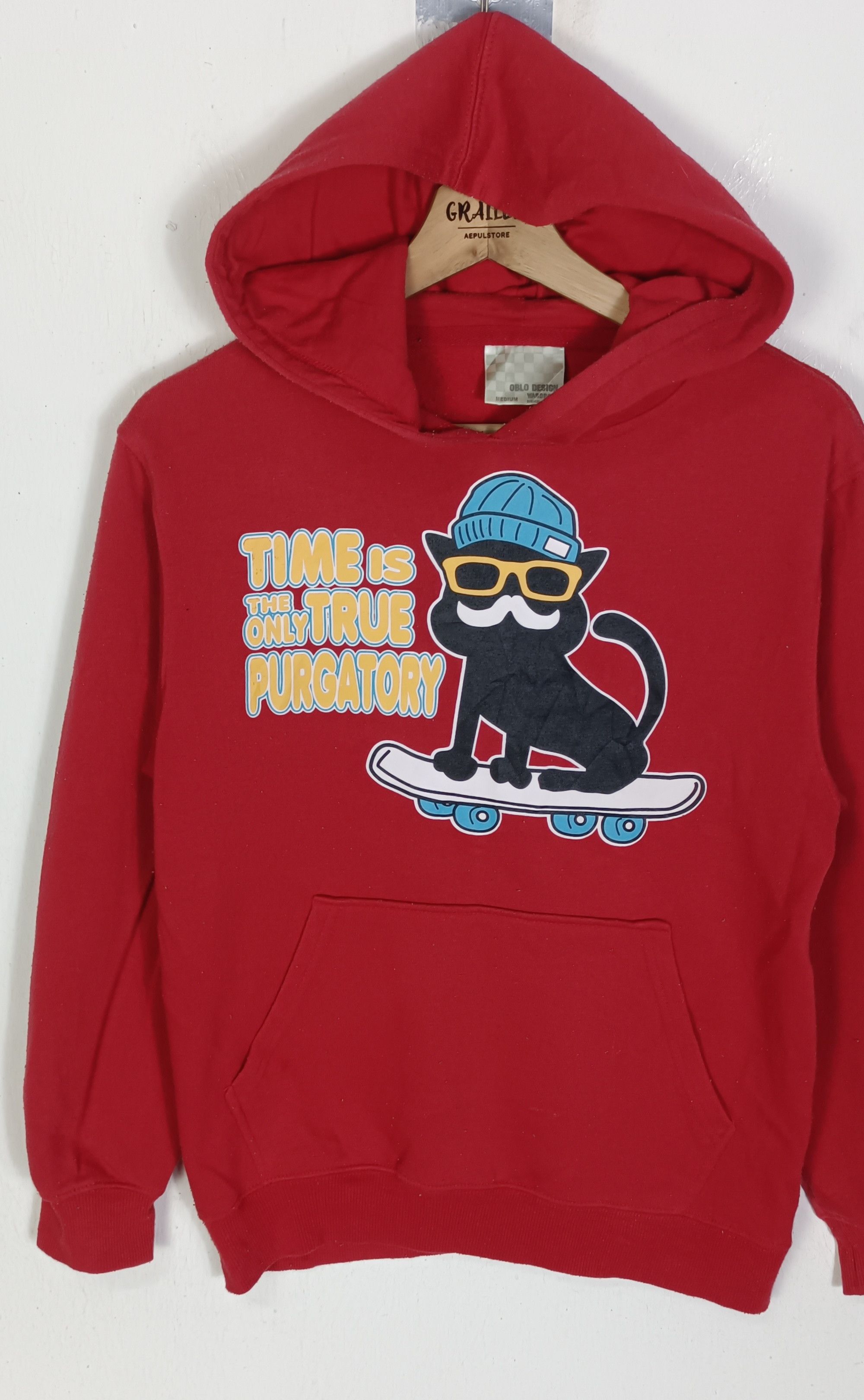 Cartoon Network Vintage OBLO DESIGN Skateboard Hoodie Size US M / EU 48-50 / 2 - 3 Thumbnail