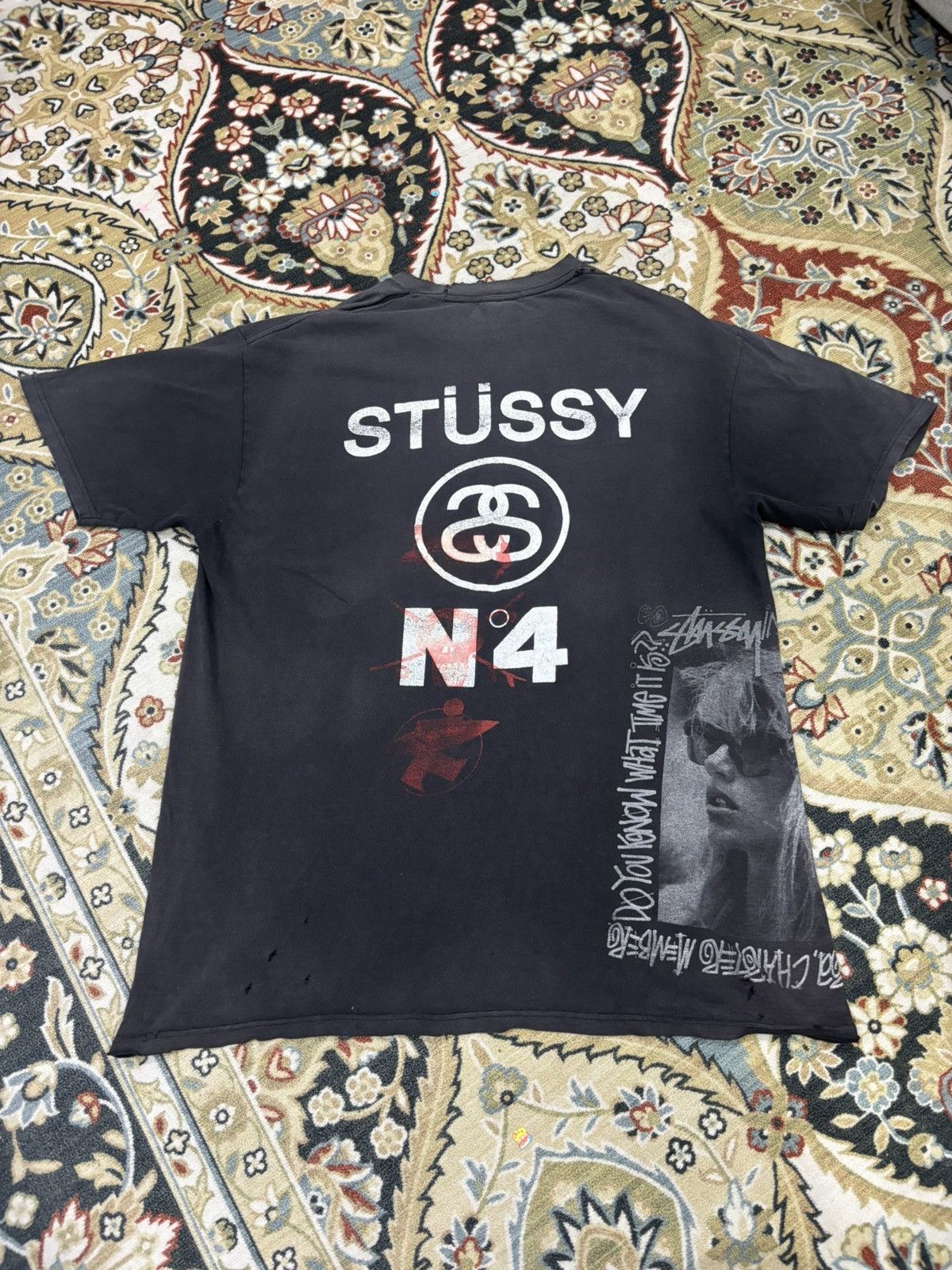 Stussy × Vintage Vintage Distressed Stussy Tshirt Size US L / EU 52-54 / 3 - 2 Thumbnail