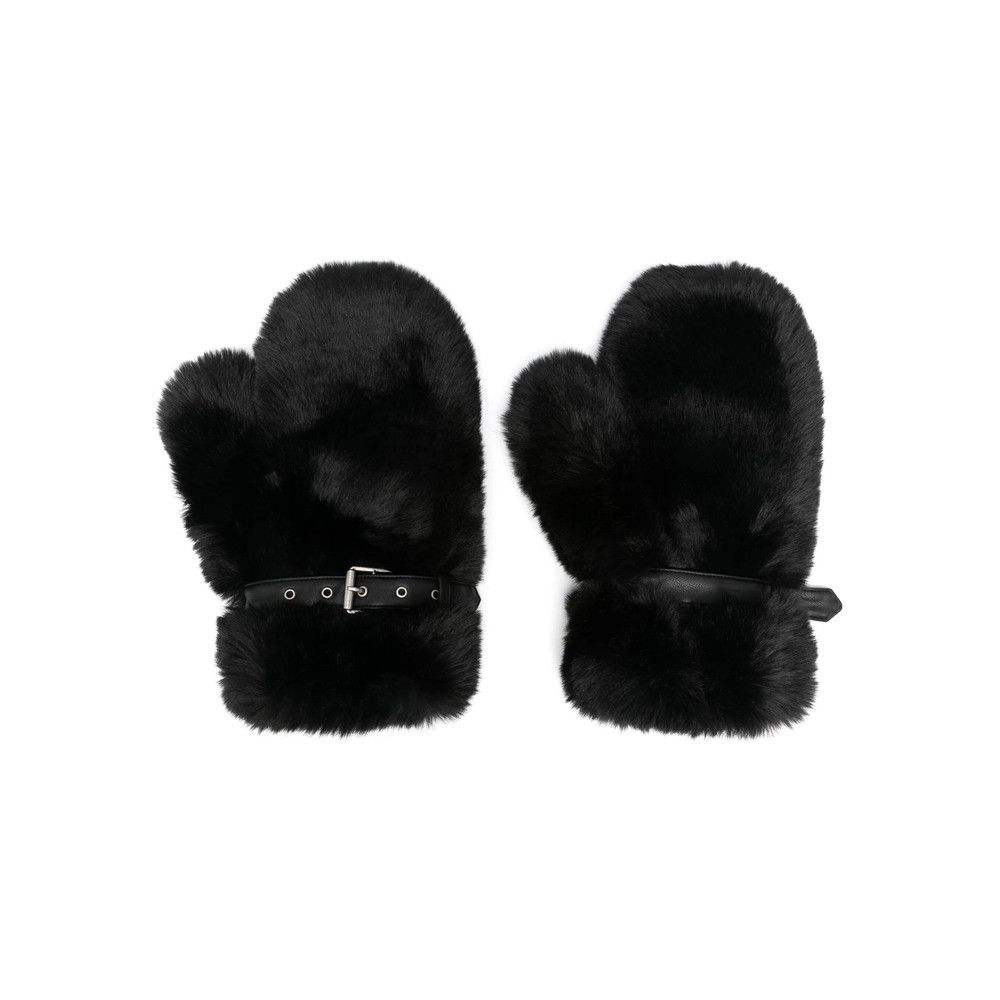 Acne Studios Acne Studios BLACK Gloves Size ONE SIZE - 1 Thumbnail
