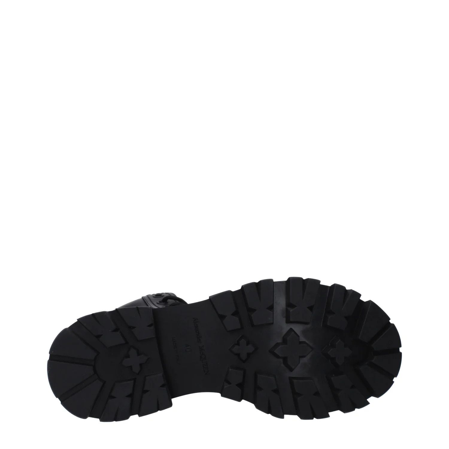 Alexander McQueen ob1o1e0225 Leather Ankle Boots in Black Size US 7 / EU 40 - 5 Thumbnail
