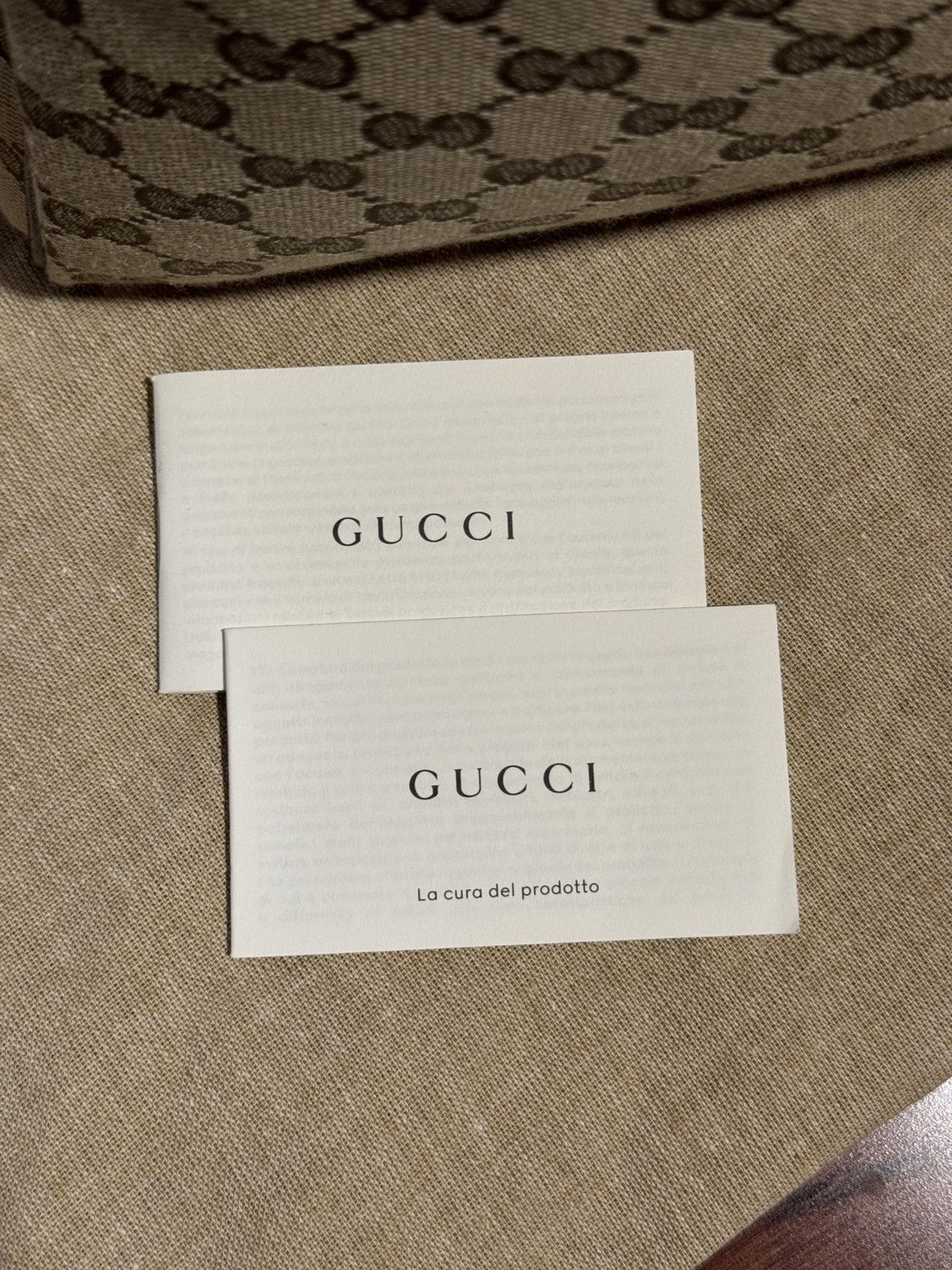 Gucci Gucci Boston GG Large Duffle Bag Beige Size ONE SIZE - 11 Thumbnail