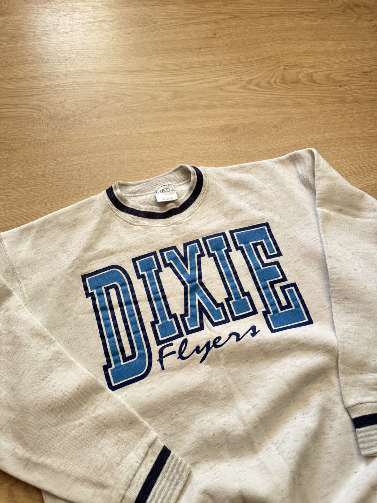 Vintage Vintage 90’s Oneita Dixie Flyers NHL Hockey Sweatshirt Size US XL / EU 56 / 4 - 2 Thumbnail