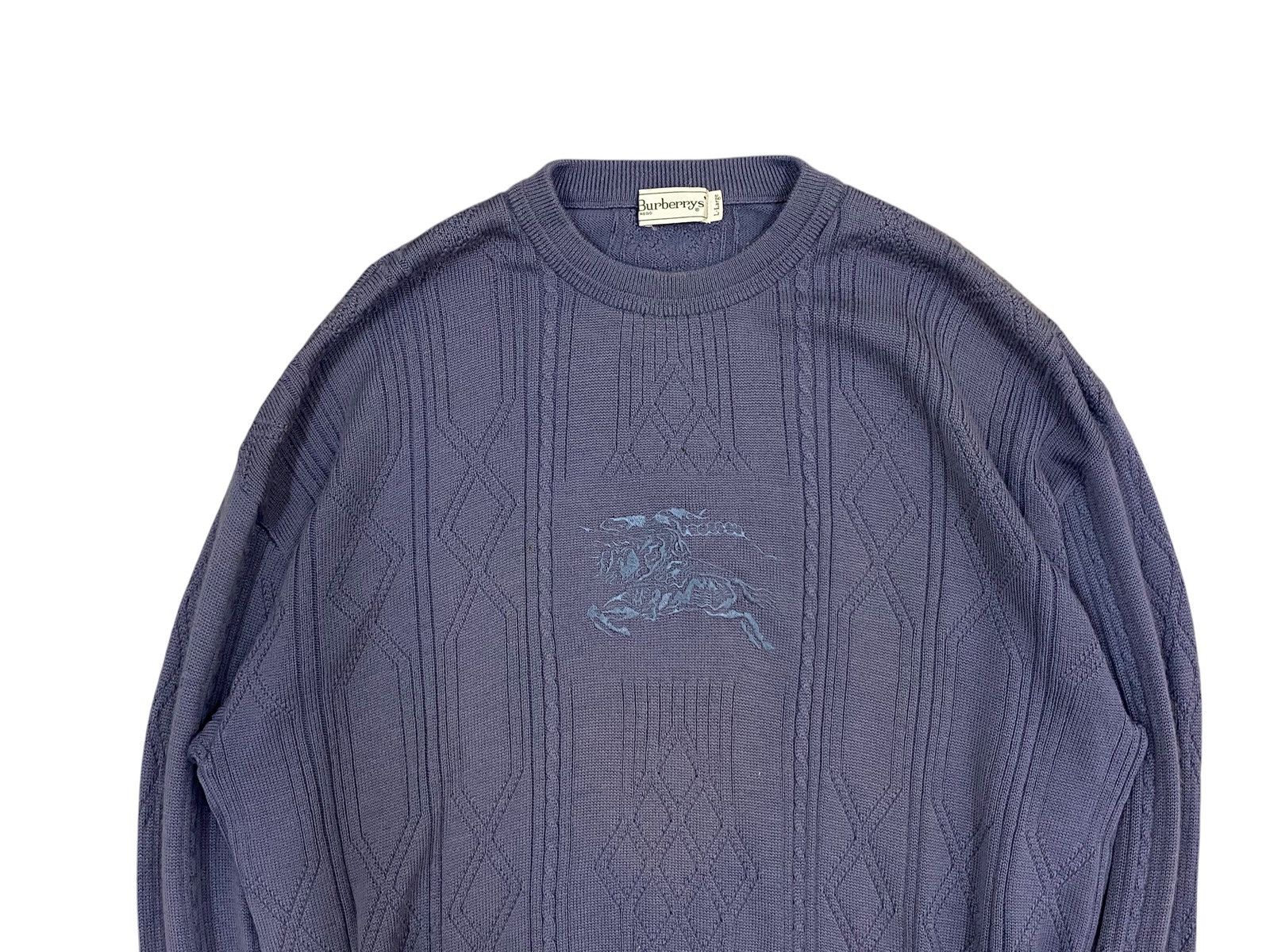 Burberry Prorsum Vtg Burberrys Knitwear Big Logo Size US M / EU 48-50 / 2 - 3 Thumbnail