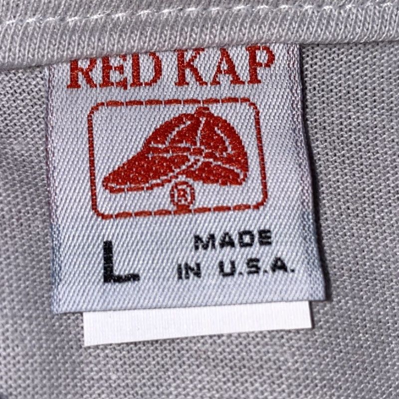 Red Kap VINTAGE Red Kap Polo Shirt Golf USA Made Short Sleeve Mens Large Gray L Size US L / EU 52-54 / 3 - 5 Thumbnail