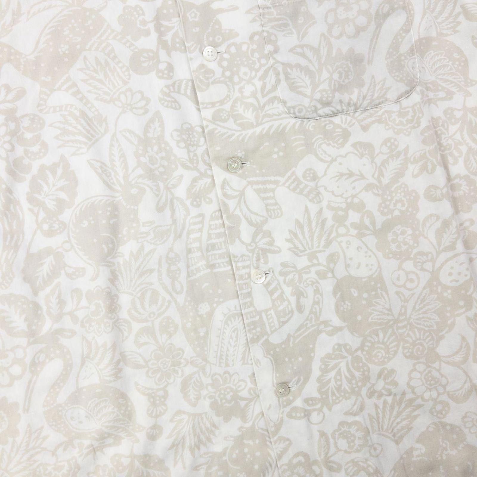 Issey Miyake Vintage 90s Issey Miyake Tropical Pattern Shirt Size L Size US L / EU 52-54 / 3 - 4 Thumbnail