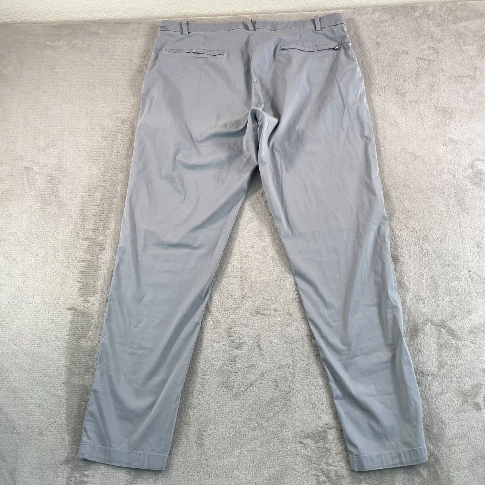 Lululemon Lululemon Commission Classic Pants Men 38x32 Light Cast Swift Cotton Golf Chino Shirt Size US 38 / EU 54 - 5 Thumbnail