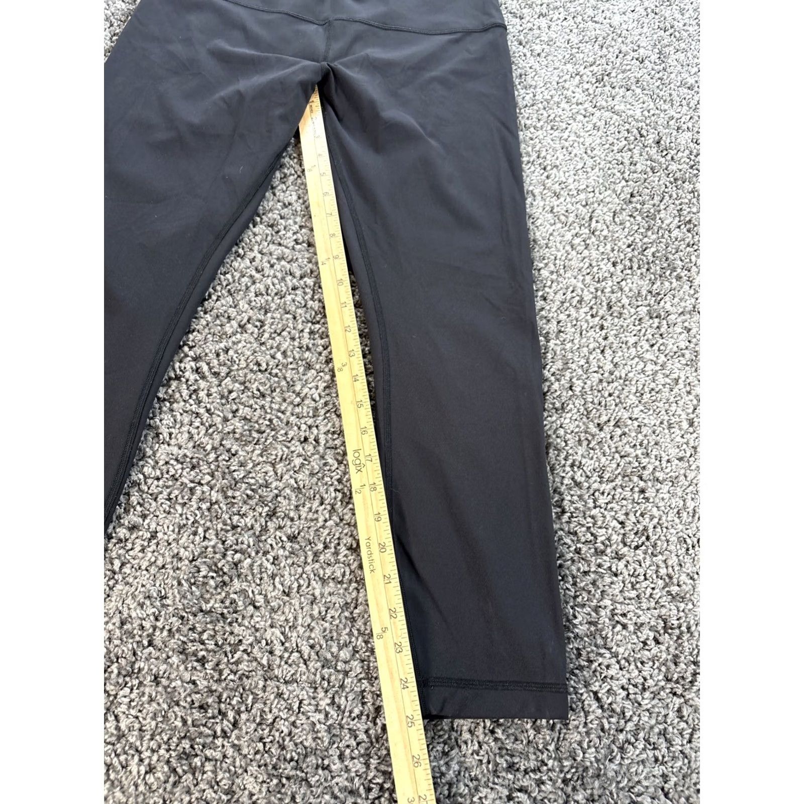 Lululemon Lululemon Peloton Leggings Womens 30x25 Black High Rise Gym Cycling Activewear Size 30" / US 8 / IT 44 - 2 Thumbnail