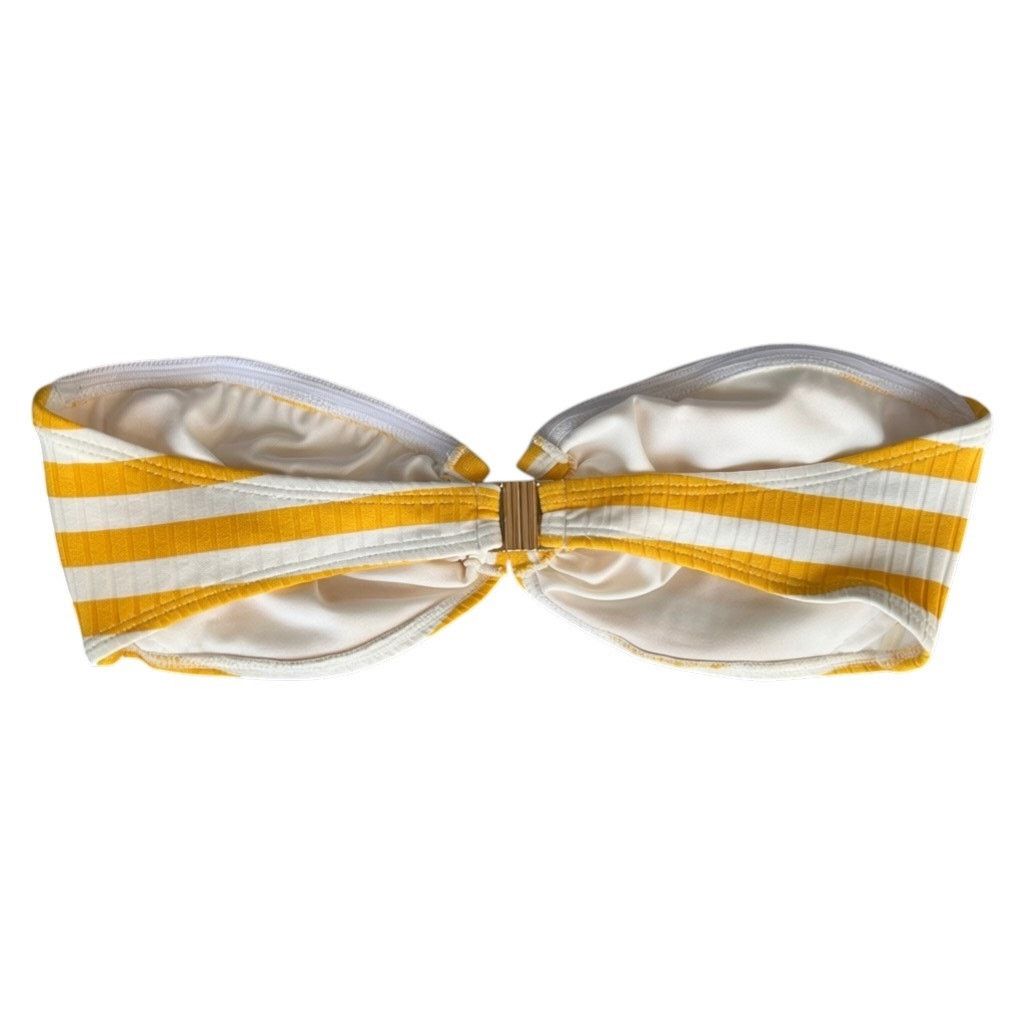 Other Faithfull the Brand Marigold Two-Piece Bikini Set, US2/XS Size ONE SIZE - 8 Thumbnail