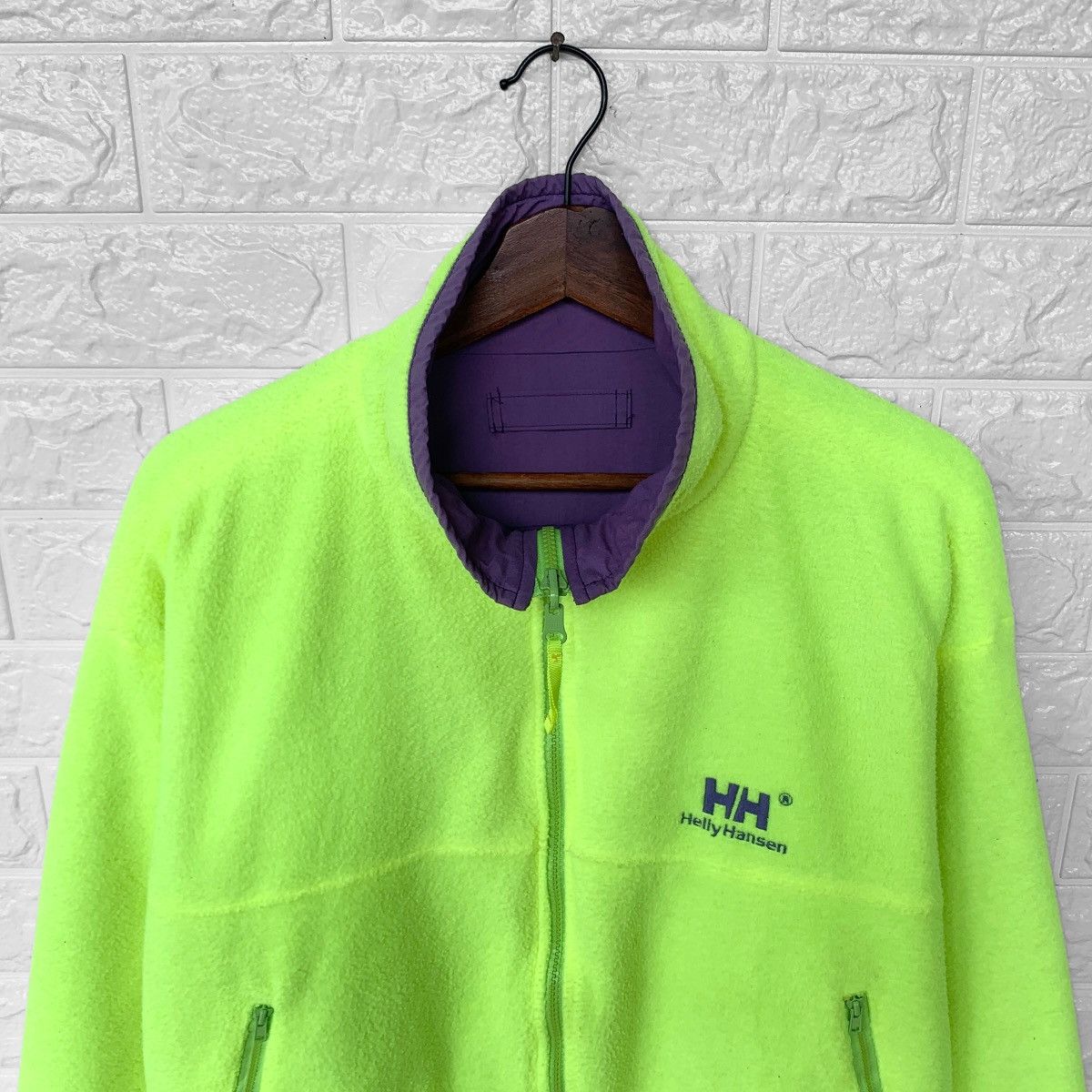 Helly Hansen × Vintage Vintage Helly Hansen Reversible Fleece Jacket Size US M / EU 48-50 / 2 - 13 Thumbnail