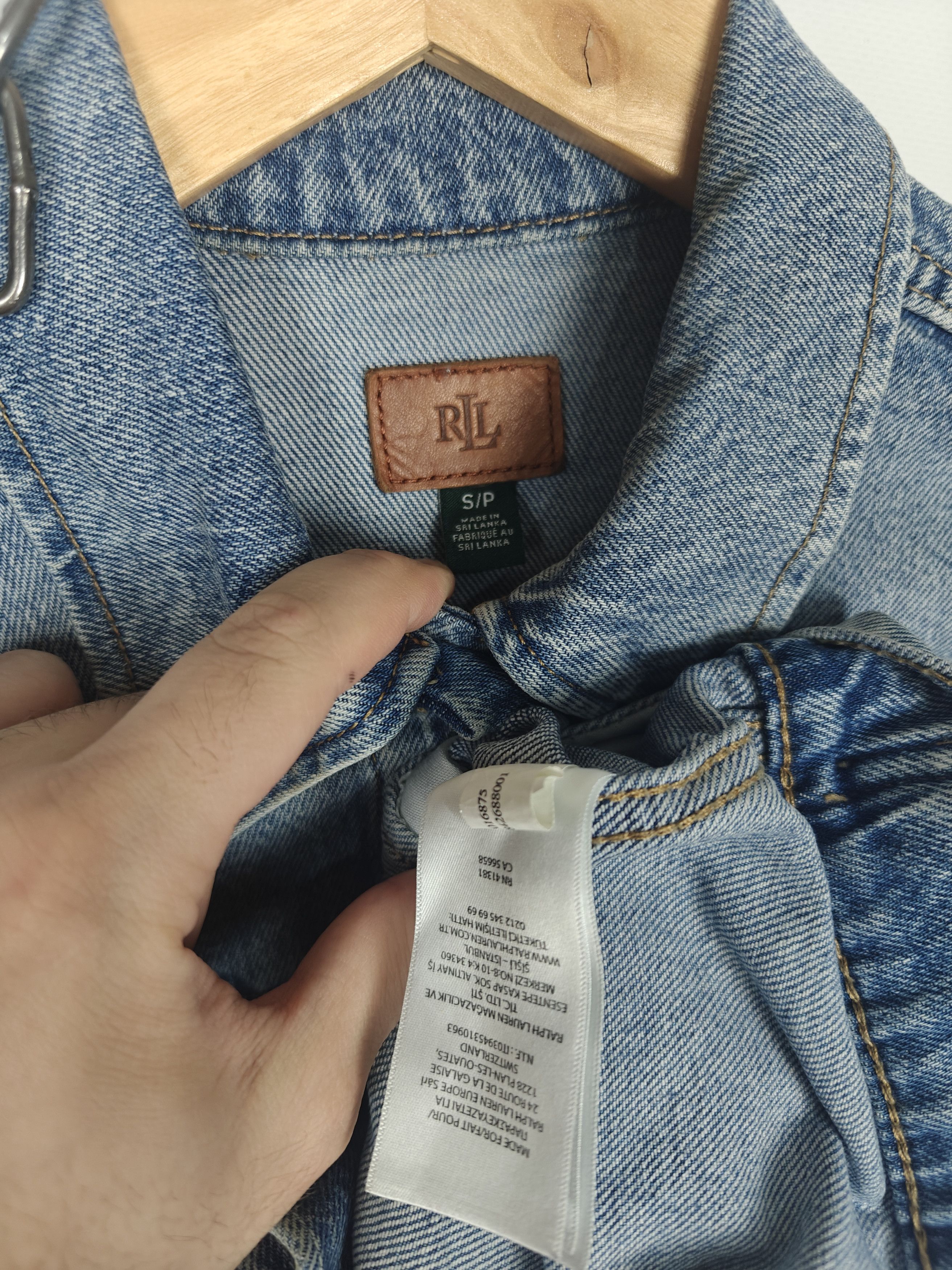 Polo Ralph Lauren RLL Ralph Lauren Denim Jacket Blue size S Size S / US 4 / IT 40 - 8 Thumbnail