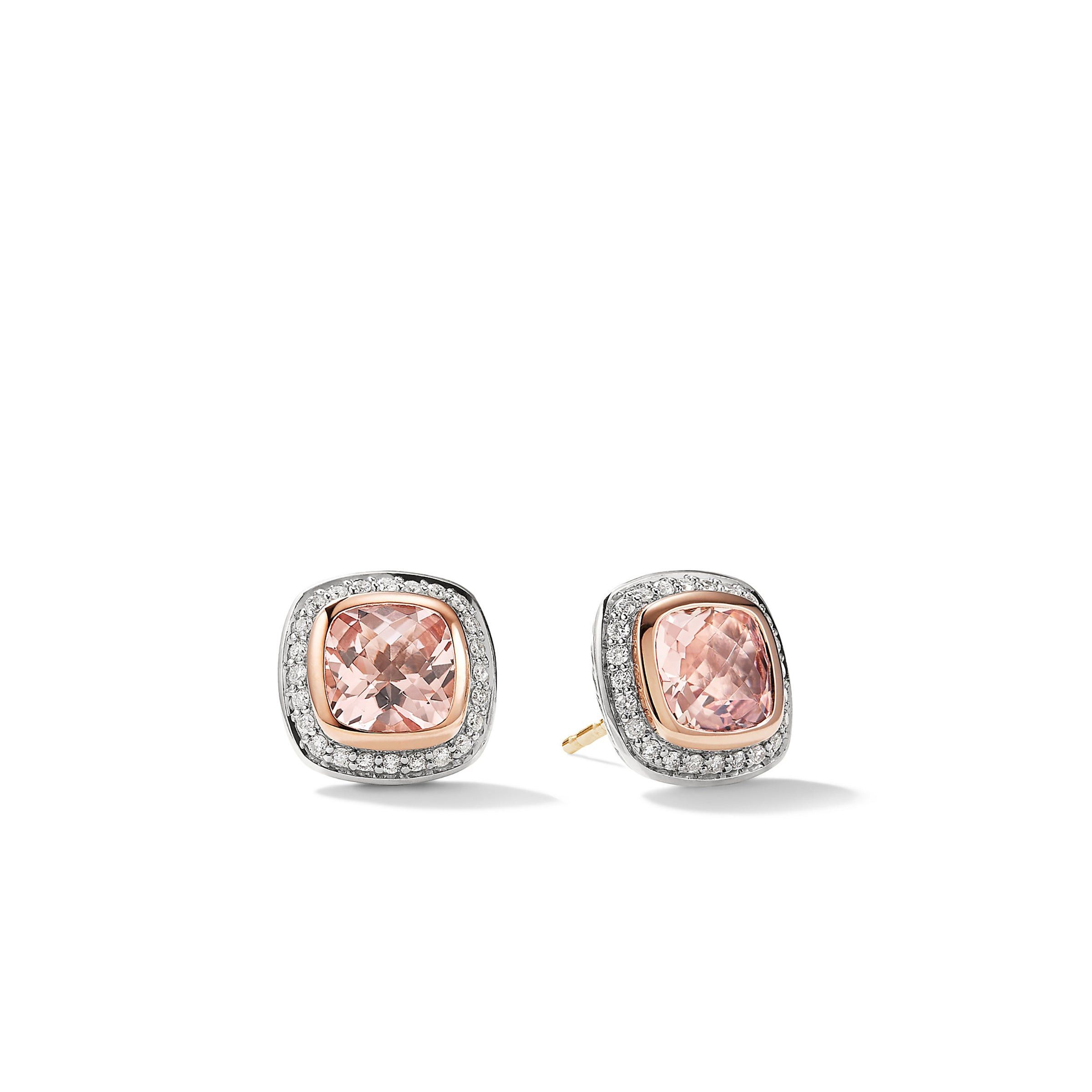 David Yurman o1w1db10525 E12310D Earrings in Silver with 18K Gold Diamond Size ONE SIZE - 1 Thumbnail