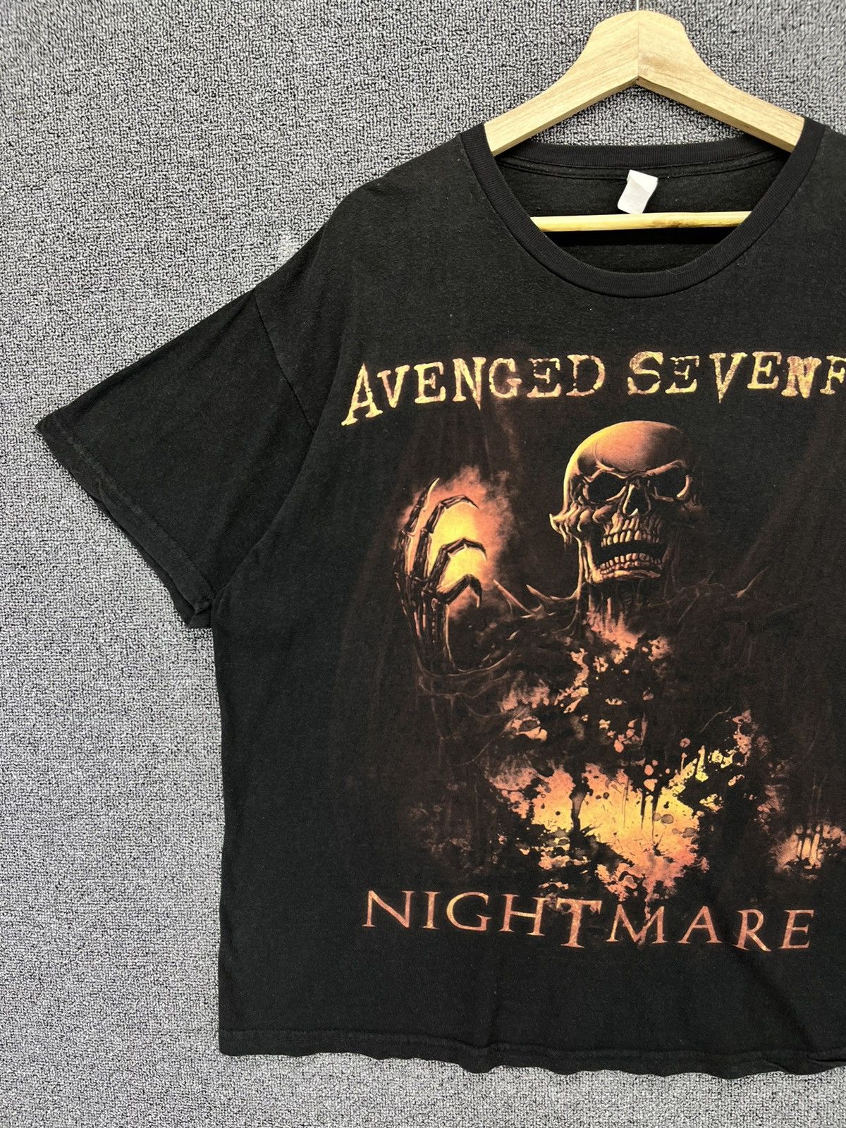 Band Tees Avenged Sevenfold Punk Rock Band Tees T Shirts Size US L / EU 52-54 / 3 - 7 Thumbnail