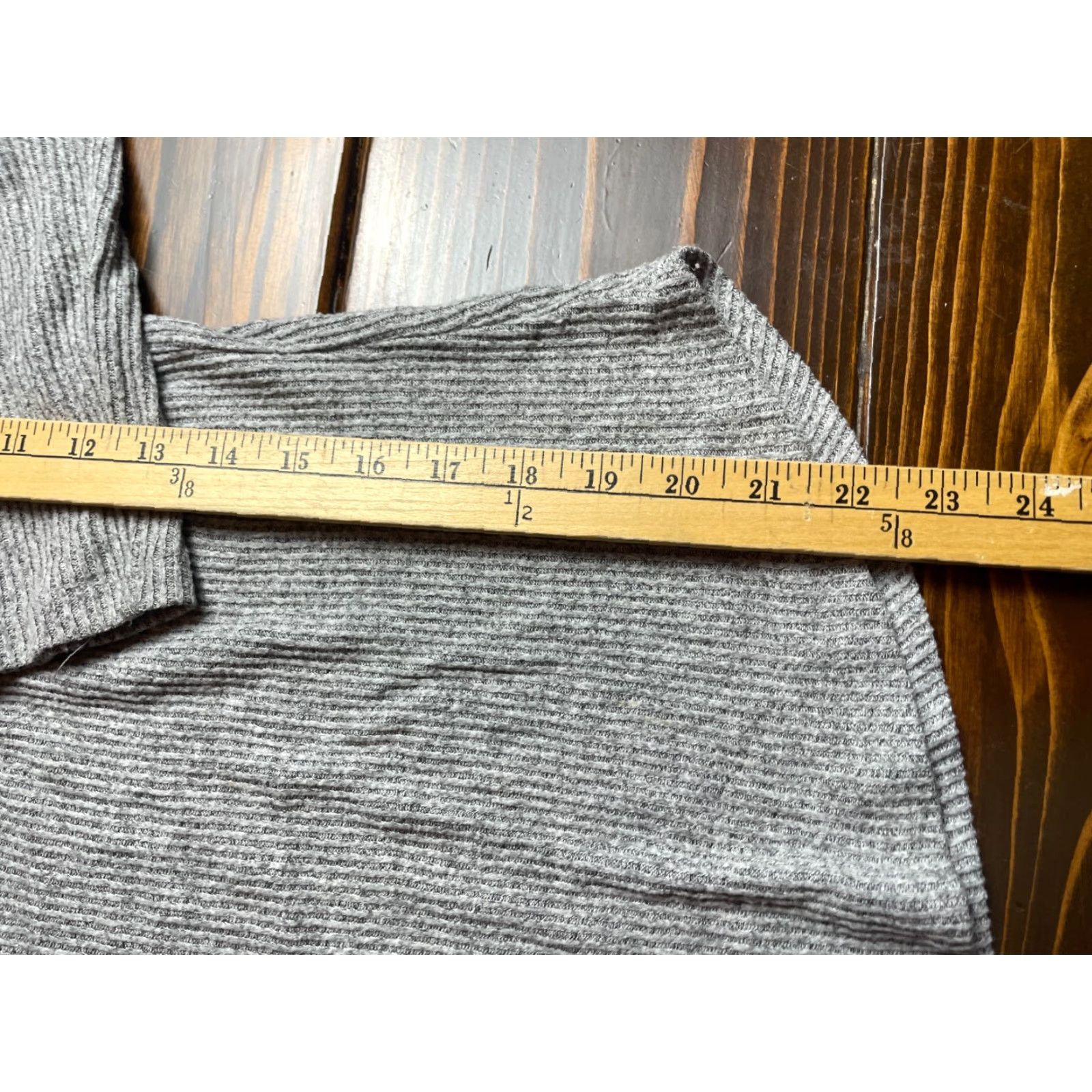 Vintage VINTAGE: No Boundaries Sweater Women's Size XL (15-17) Gray Round Neck Long Sleeve Size XL / US 12-14 / IT 48-50 - 6 Thumbnail