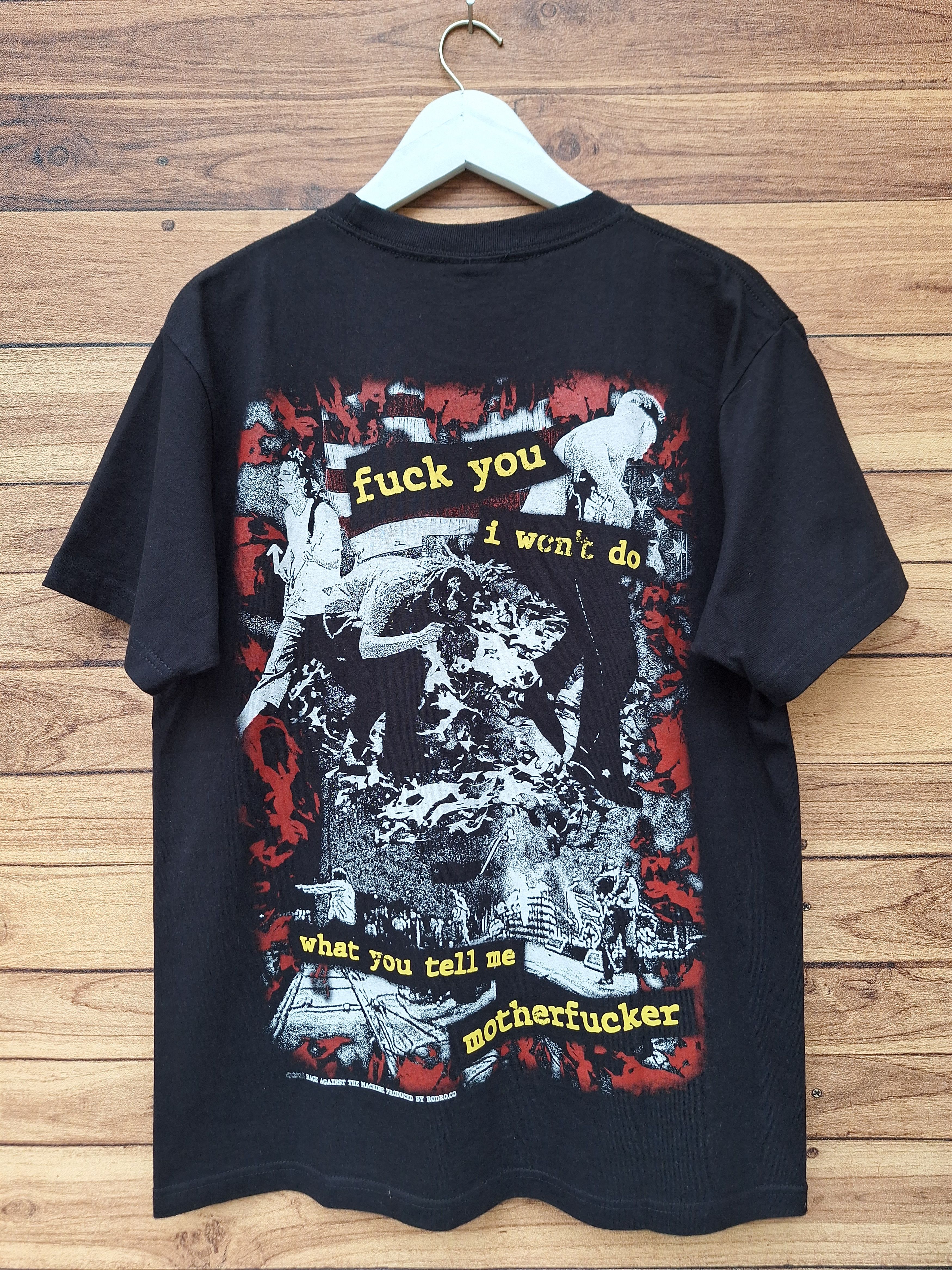 Vintage 🔥RARE🔥 Rage against the machine che guevara album rock y2k Size US L / EU 52-54 / 3 - 2 Thumbnail