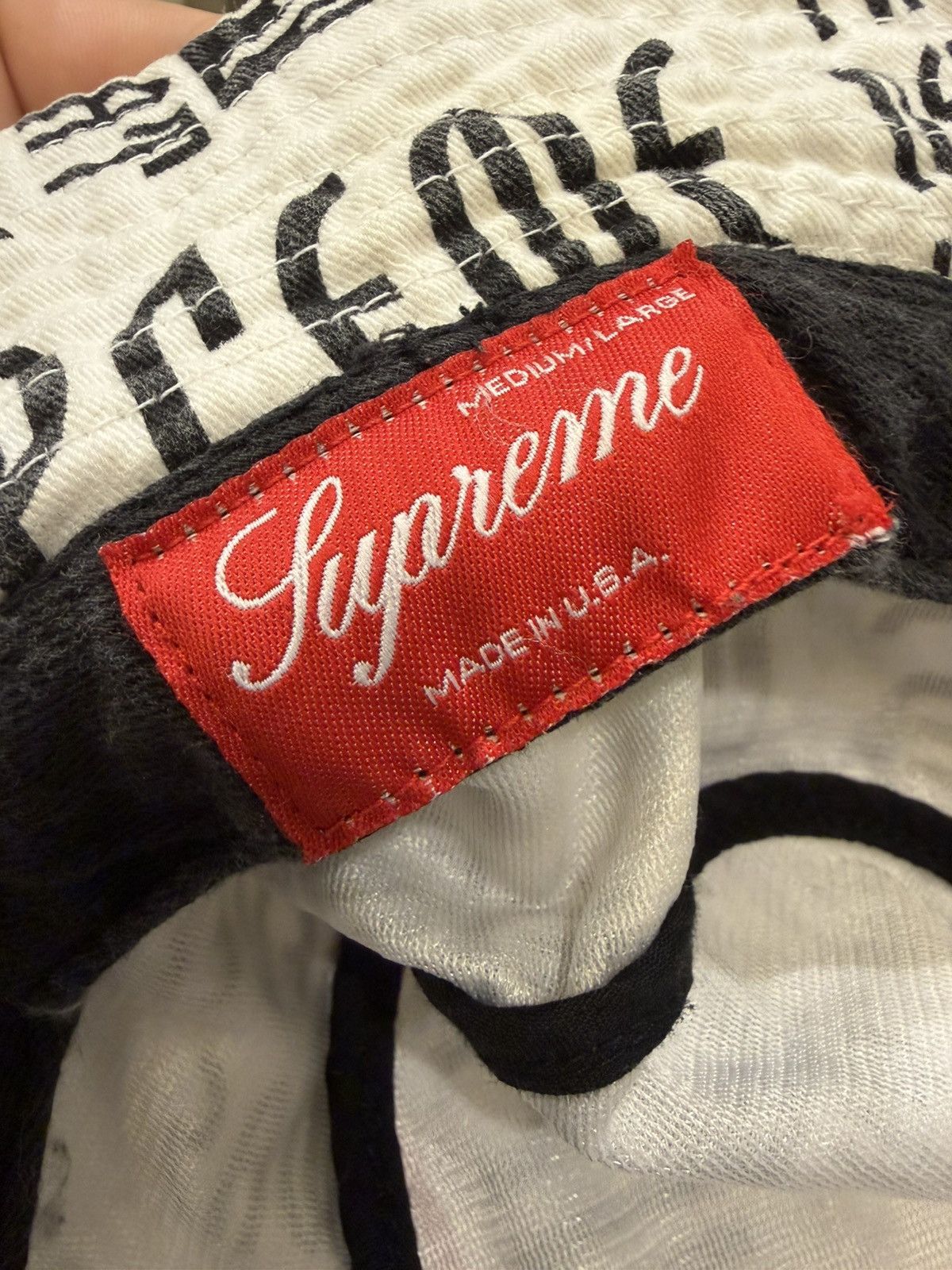 Supreme Supreme Riot Crusher Bucket Hat Size ONE SIZE - 5 Thumbnail
