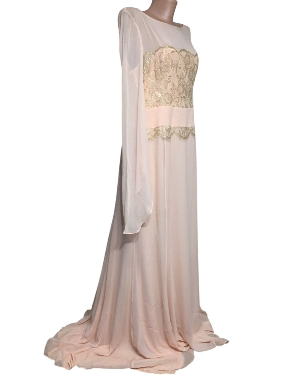 Escada ESCADA Couture Silk Evening Maxi Dress Wedding Size EU 42 Size M / US 6-8 / IT 42-44 - 2 Thumbnail