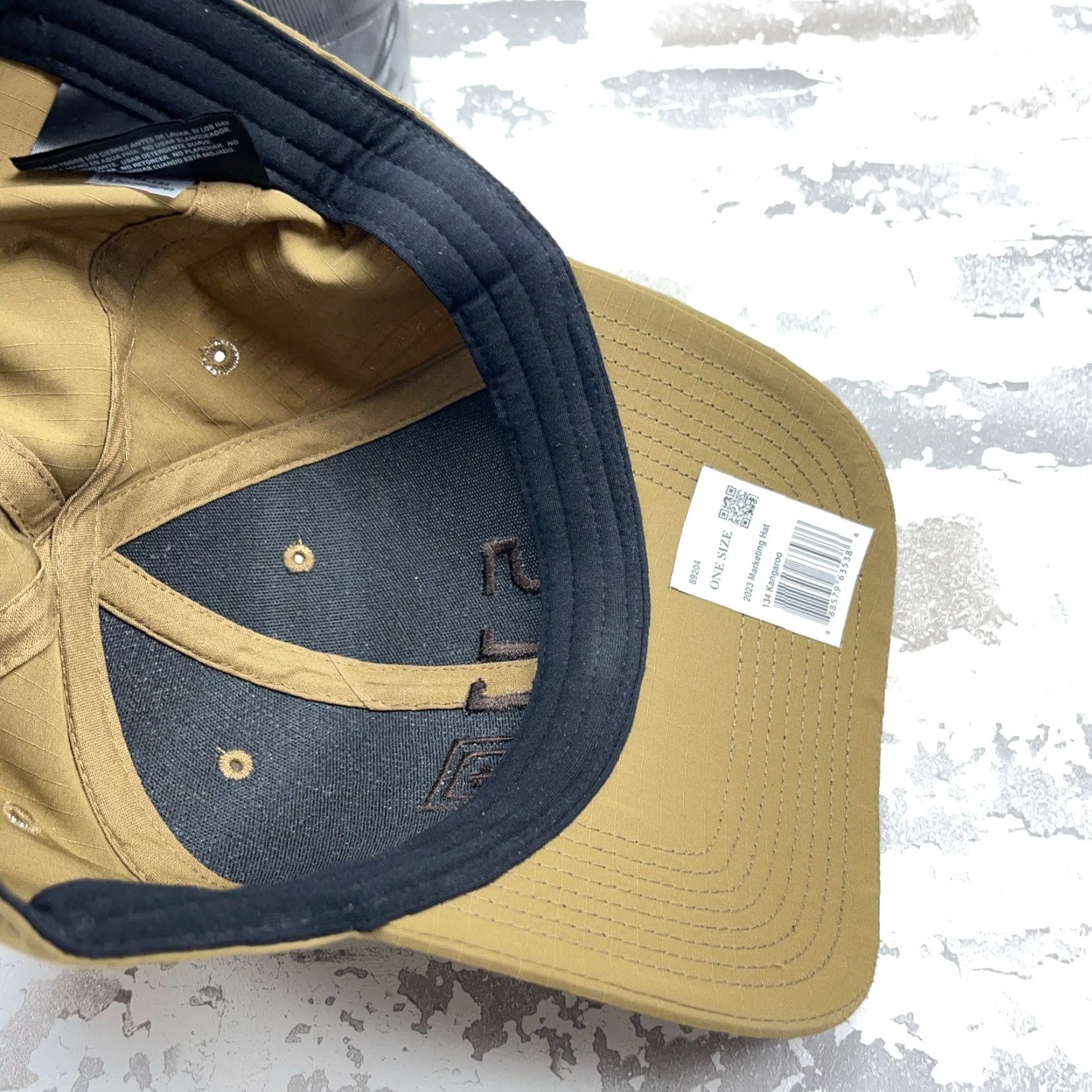 Vintage 5.11 Tactical Hat Cap Snapback Brown Tan Ripstop Performance Adult One Size Mens Brown Hat Snapback 5.11 Tactical Cap Size ONE SIZE - 5 Thumbnail