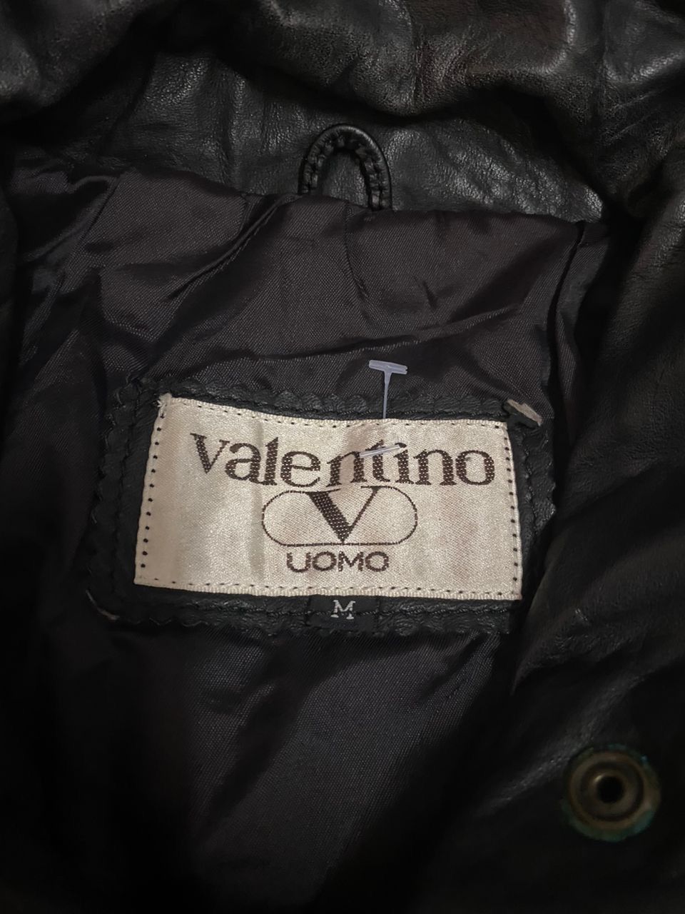 Vintage Vintage Valentino Uomo leather jacket Size US M / EU 48-50 / 2 - 5 Thumbnail