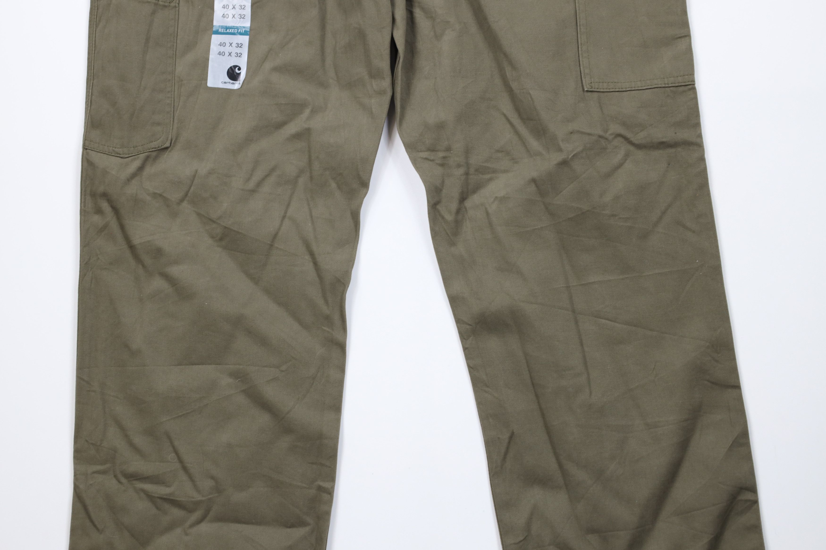 Carhartt Deadstock Y2K Carhartt Relaxed Fit Wide Leg Pants Green Size US 40 / EU 56 - 11 Thumbnail