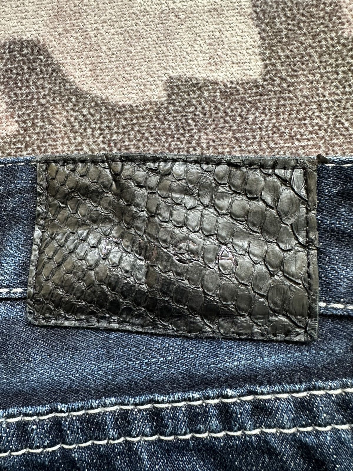 Yasuyuki Ishii AW11 FUGA whiskered denim jeans Size US 34 / EU 50 - 10 Thumbnail