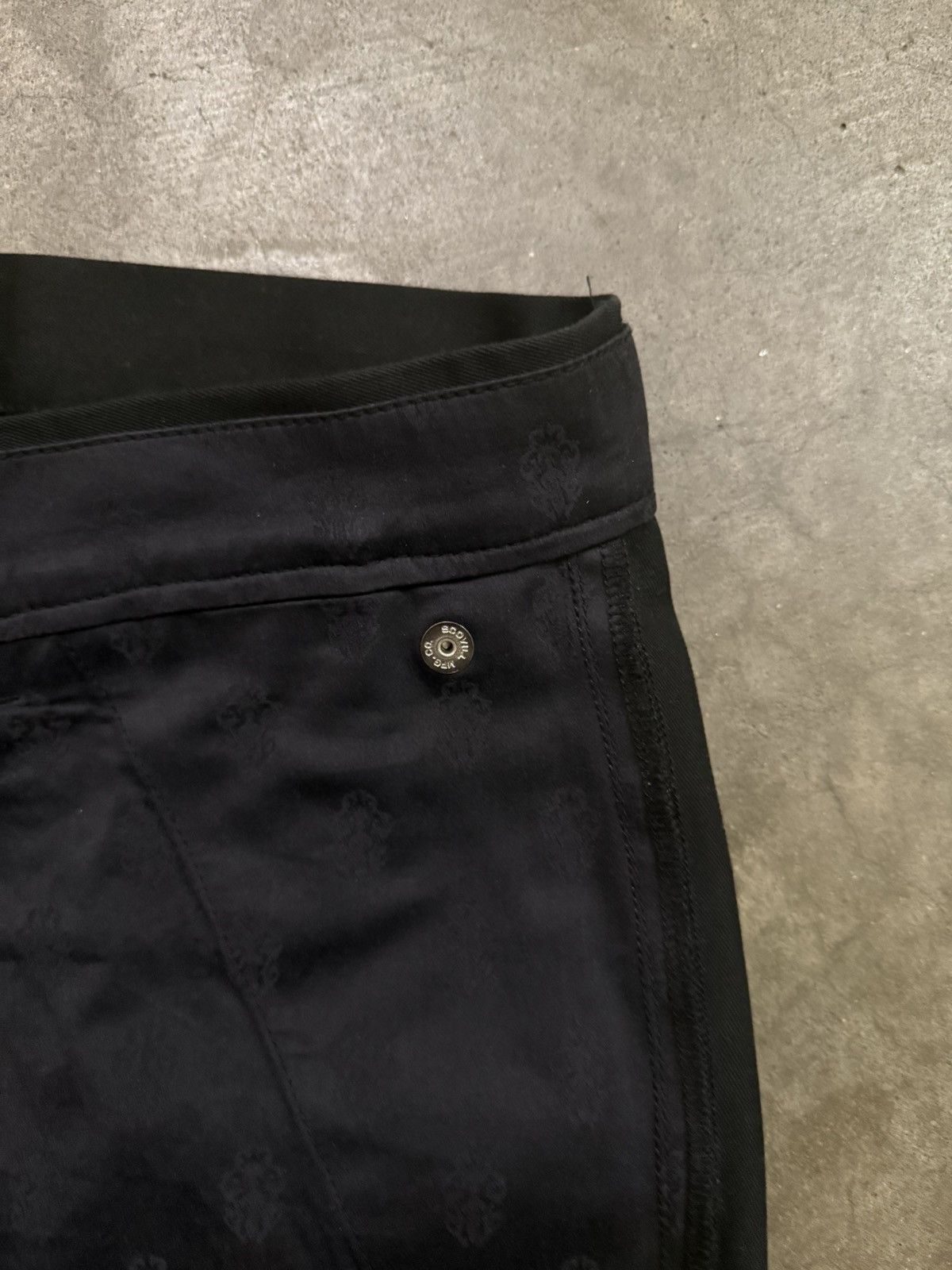 Chrome Hearts Chrome Hearts Cross Patch Chinos Size US 33 - 24 Thumbnail