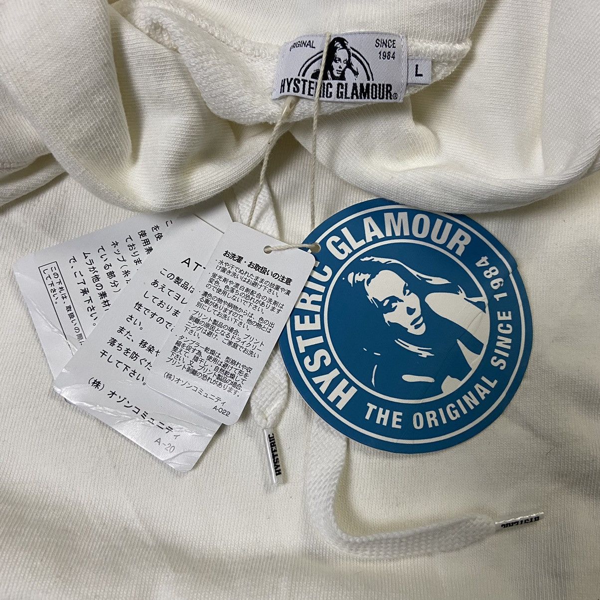 Hysteric Glamour 2000s Hysteric Glamour Hoodie Big Logo Size US L / EU 52-54 / 3 - 3 Thumbnail
