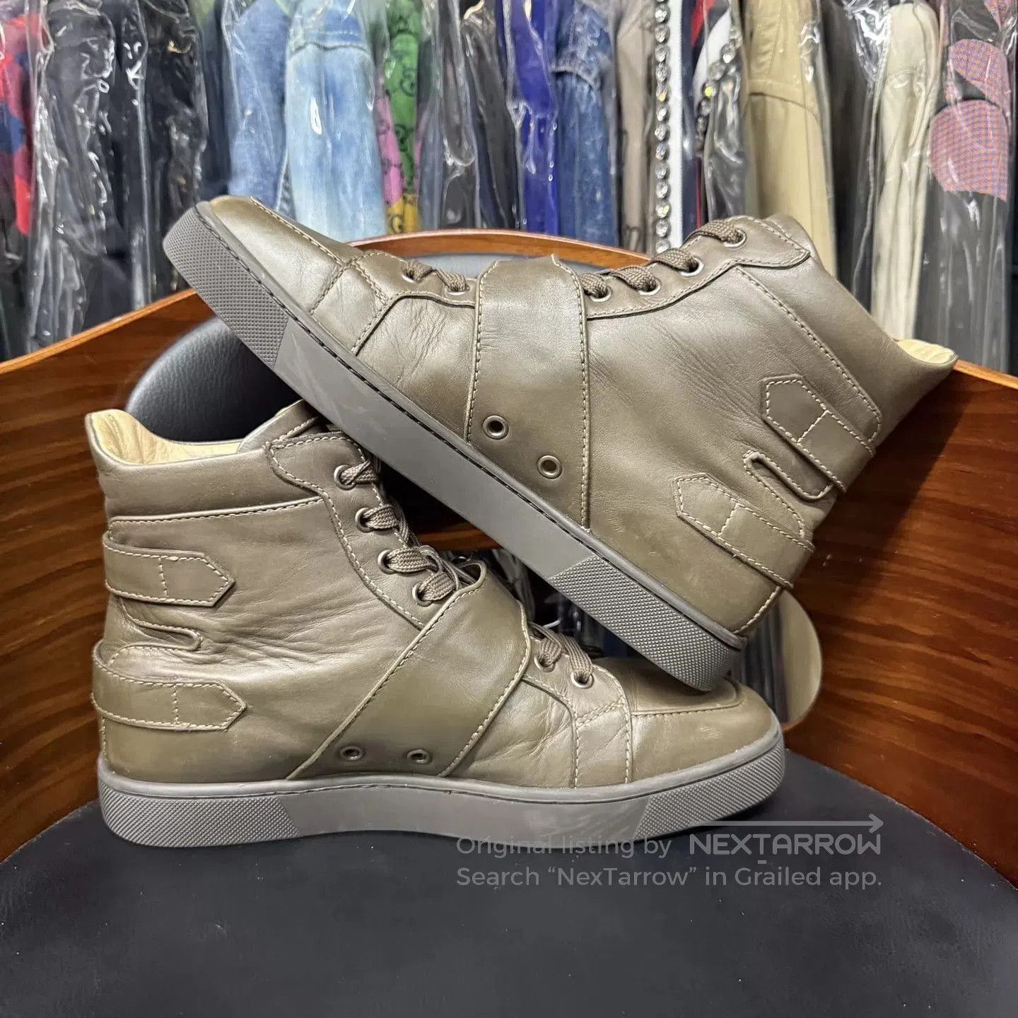 Christian Louboutin Green High. Size US 8 / EU 41 - 7 Thumbnail