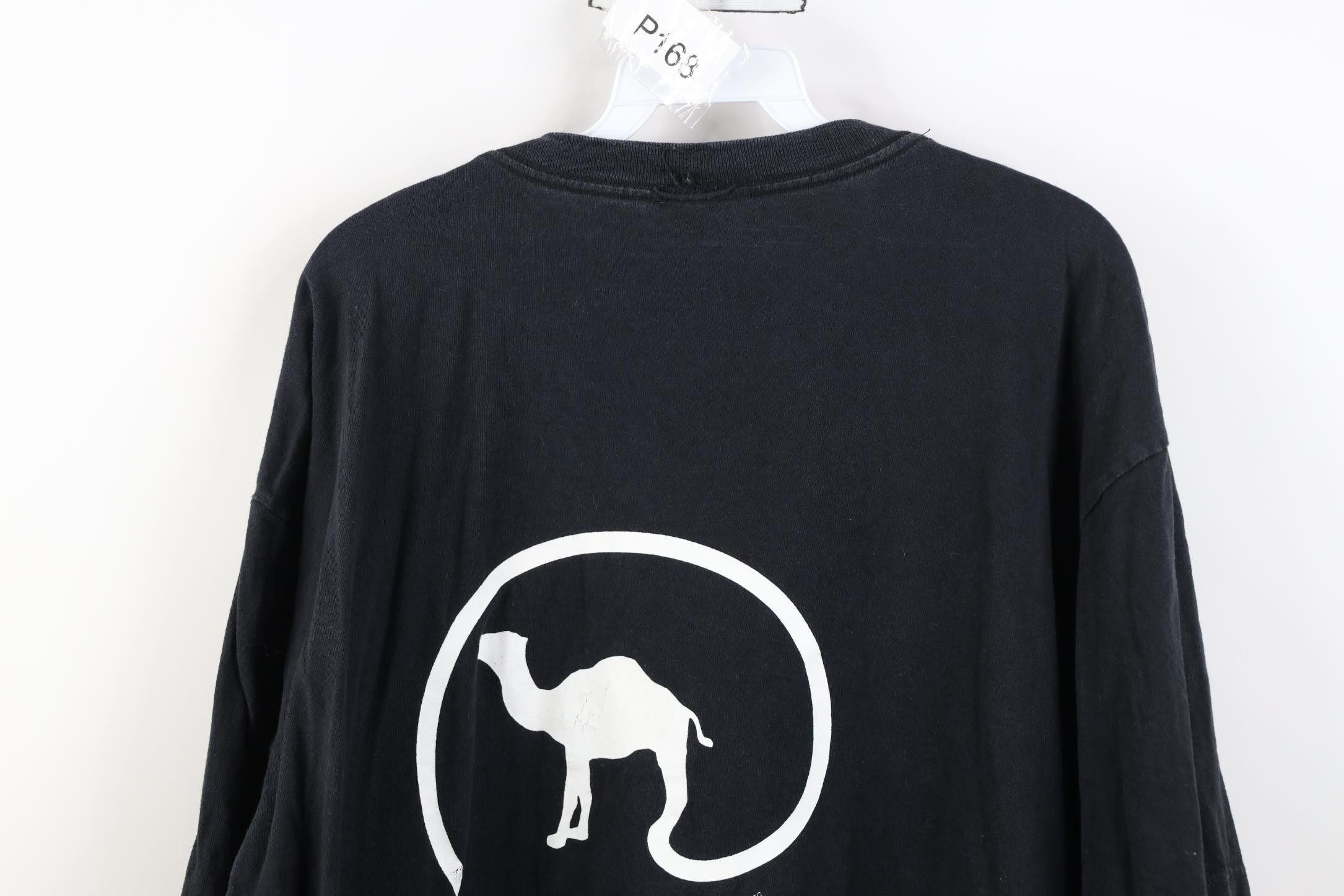 Vintage Vintage 90s Camel Cigarettes Short Sleeve T-Shirt Black Size US XL / EU 56 / 4 - 16 Thumbnail