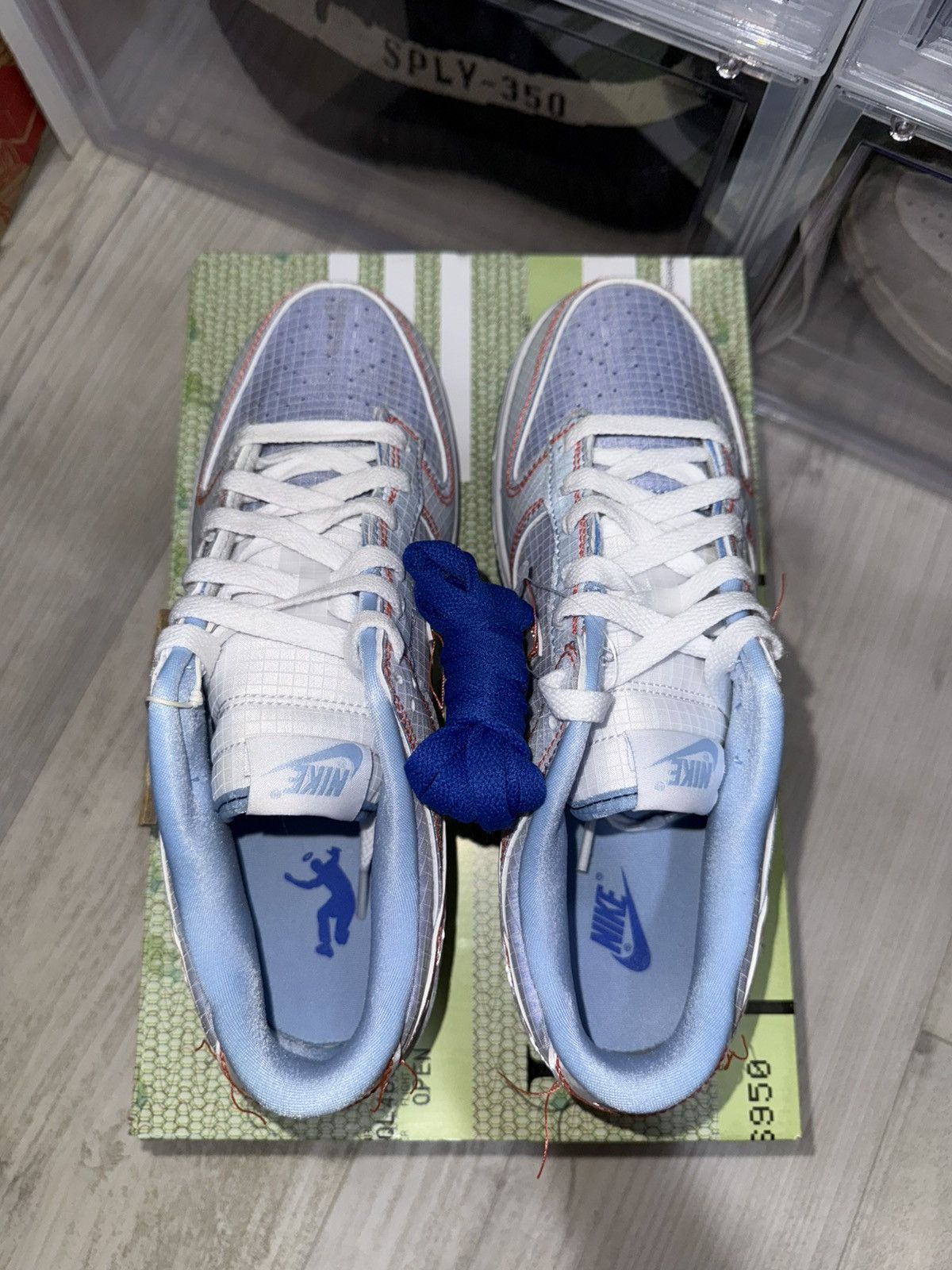 Nike × Union LA Union Nike Dunk Low Passport Pack Argon Size US 8 / EU 41 - 6 Thumbnail
