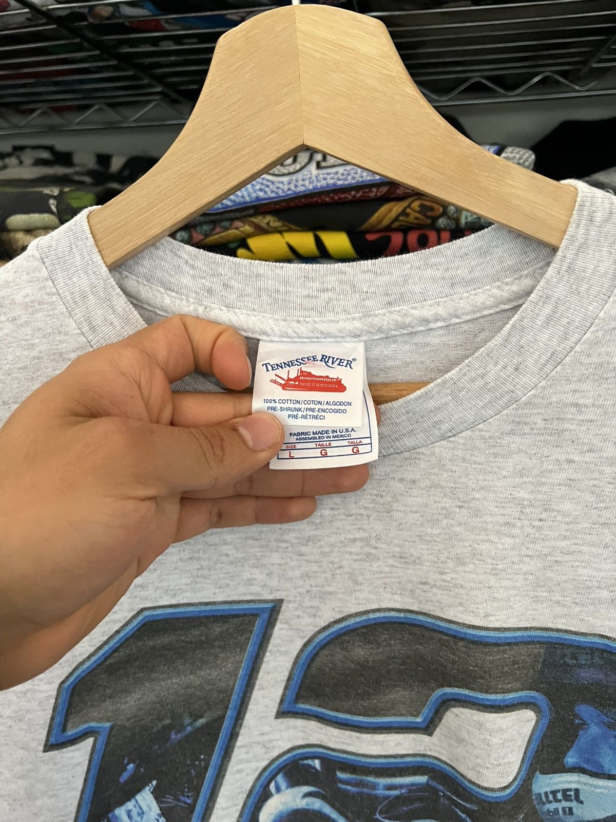 NASCAR 2000s Ryan Newman Tee Size US L / EU 52-54 / 3 - 5 Thumbnail