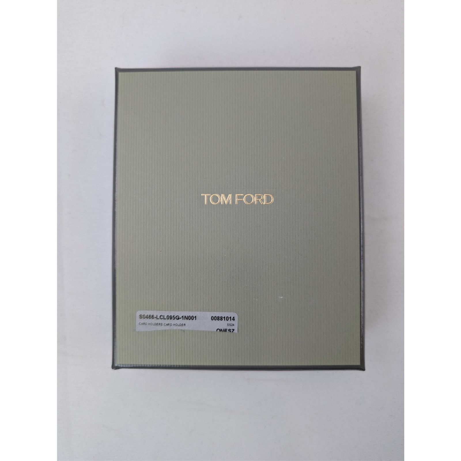 Tom Ford o1rshd1 Size: OS / Grain Leather Card Holder / Wallet Black Size ONE SIZE - 13 Thumbnail