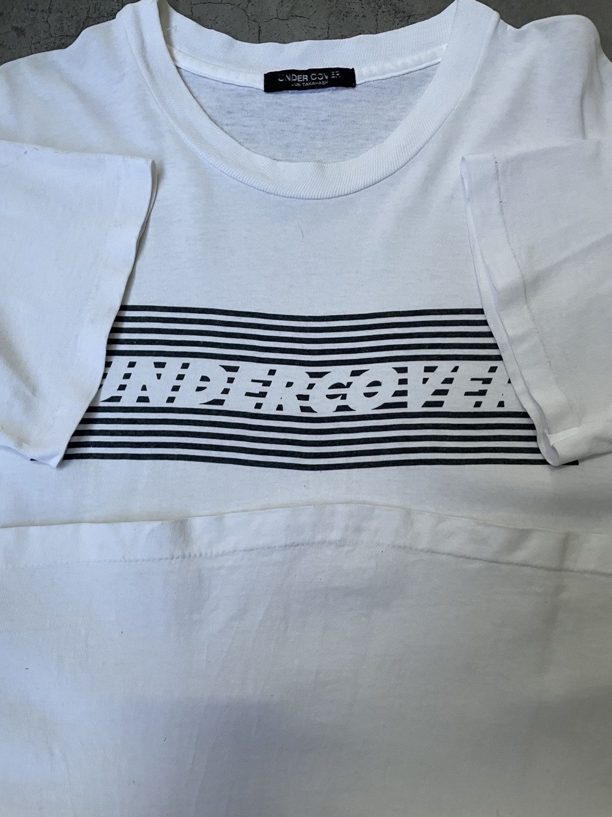Undercover AW95 Undercover “Last Show Speed” Stripe Logo T-shirt Size US L / EU 52-54 / 3 - 4 Thumbnail