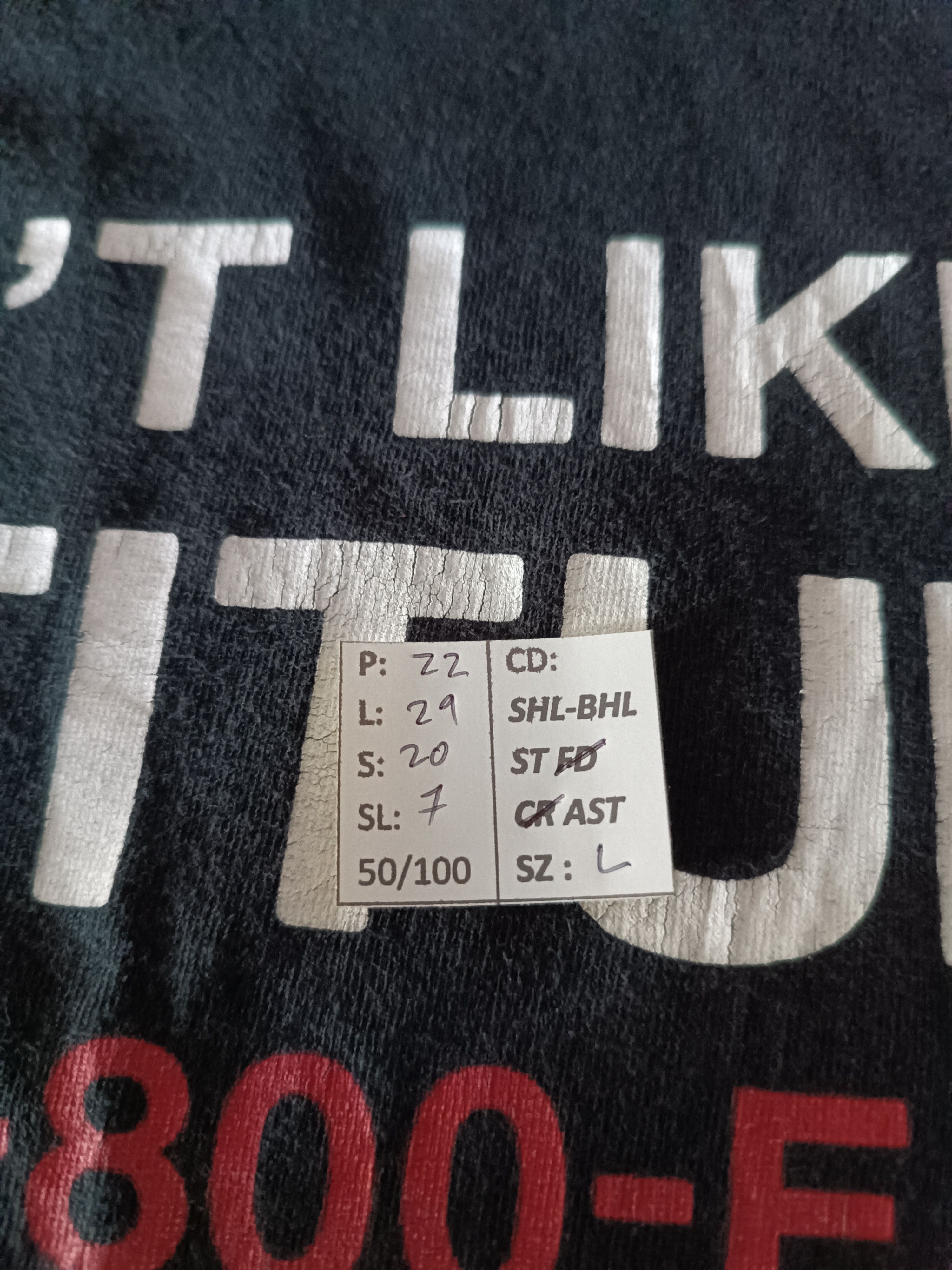 Vintage VINTAGE CALL 1-800-EATSHIT HUMOR ADULT FUNNY TEE Size US L / EU 52-54 / 3 - 13 Thumbnail