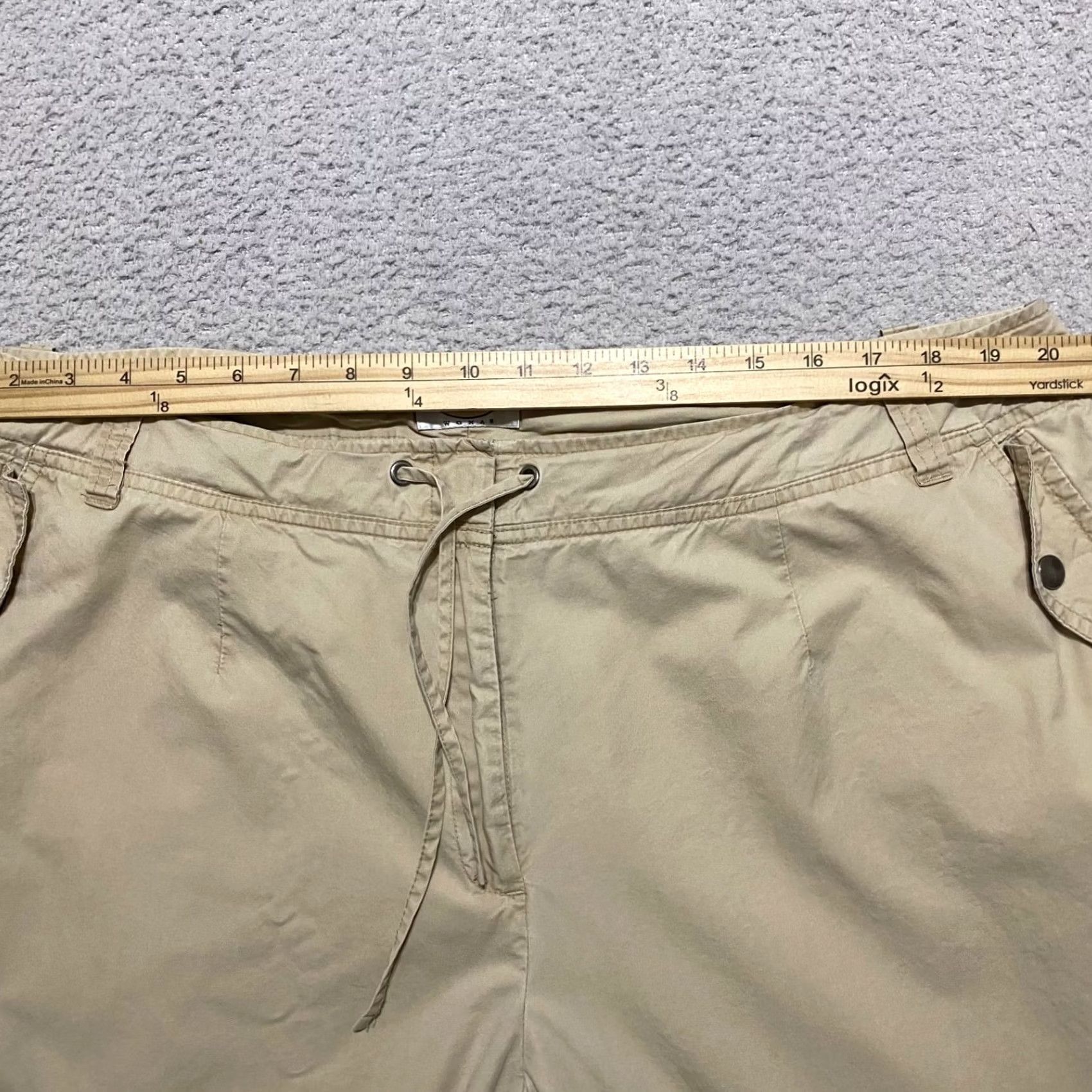 Talbots Talbots Pants Beige 18W Plus Relaxed Straight Chino Casual Vintage No Size 40" / US 18 - 7 Thumbnail