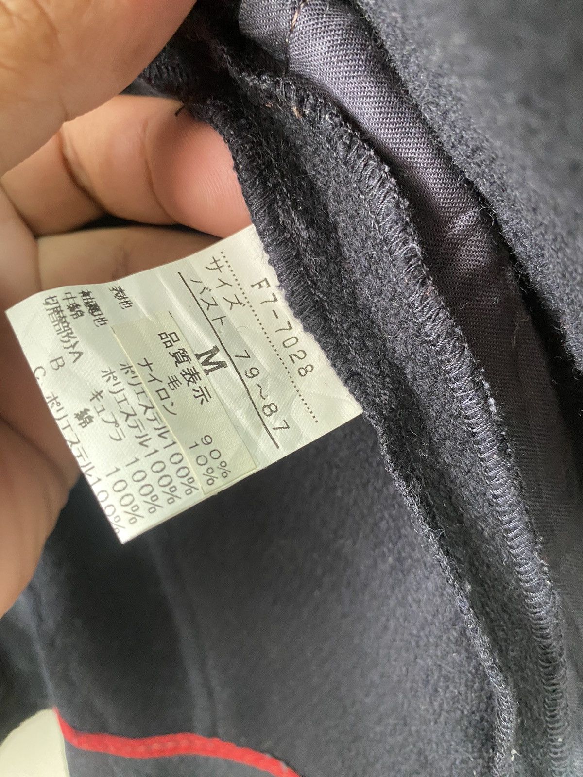 Marithe + Francois Girbaud Dark blue Marithé & François Girbaud wool jacket Size M / US 6-8 / IT 42-44 - 16 Thumbnail