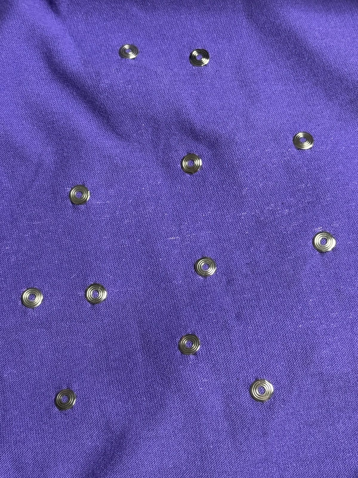 Vintage VINTAGE 1990's Rhinestone Curtains Up Tee “Purple” (XL) DS Size US XL / EU 56 / 4 - 6 Thumbnail