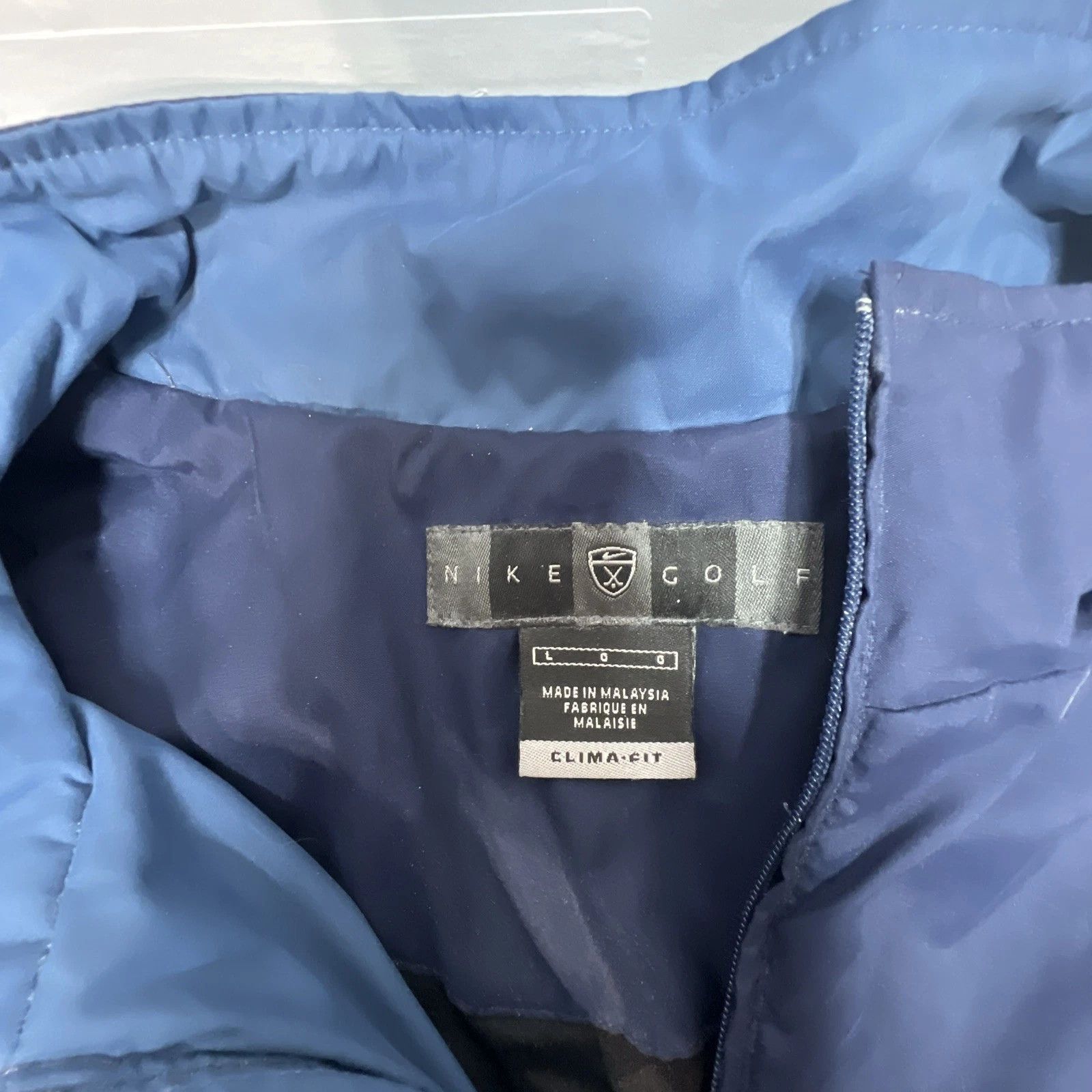 Nike Nike Golf VTG Y2K Storm-Fit 1/4 Zip Pullover Blue Mens L Size US L / EU 52-54 / 3 - 5 Thumbnail