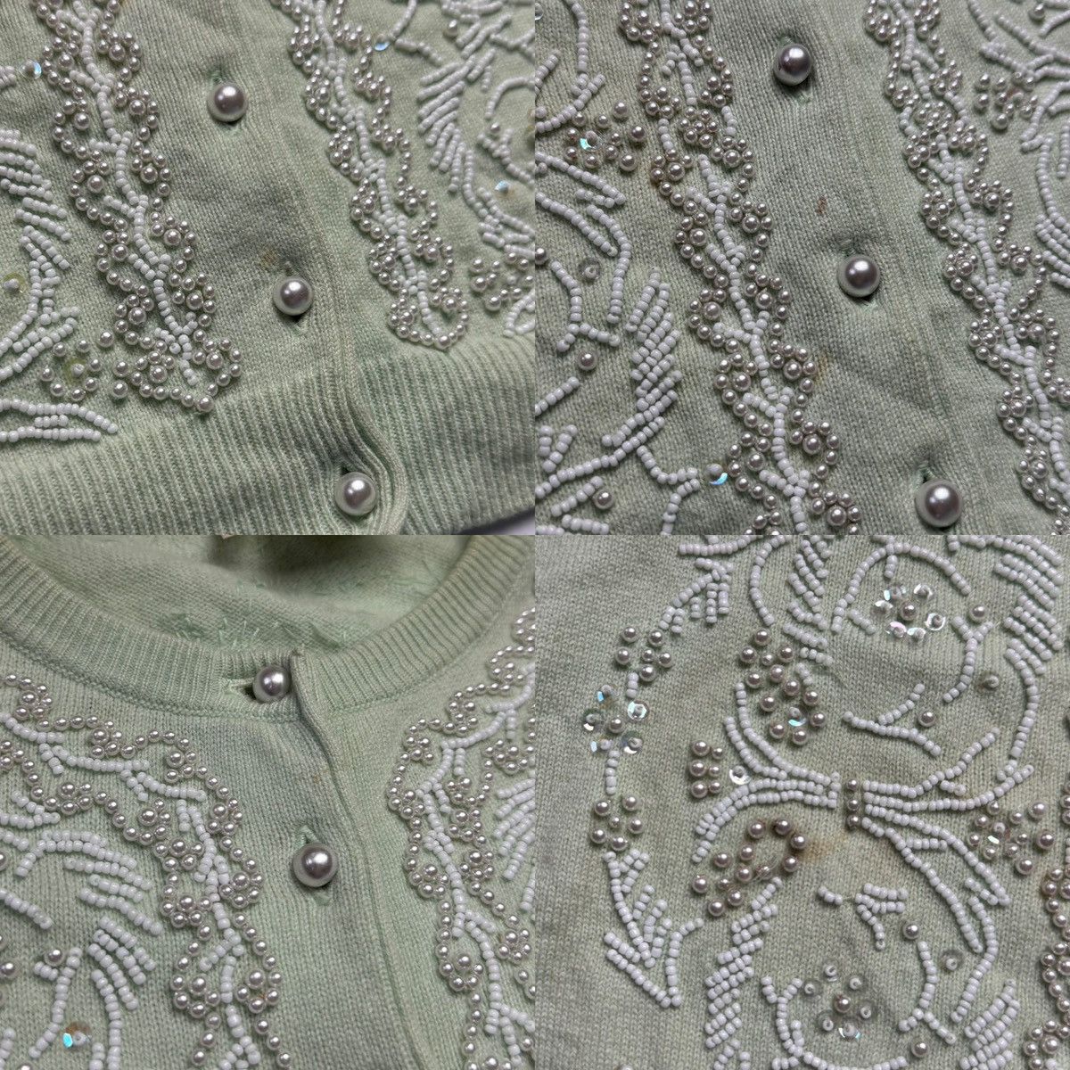 Escada Vintage Escada by Margaretha Ley Cardigan + Top/T Shirt Size S / US 4 / IT 40 - 6 Thumbnail