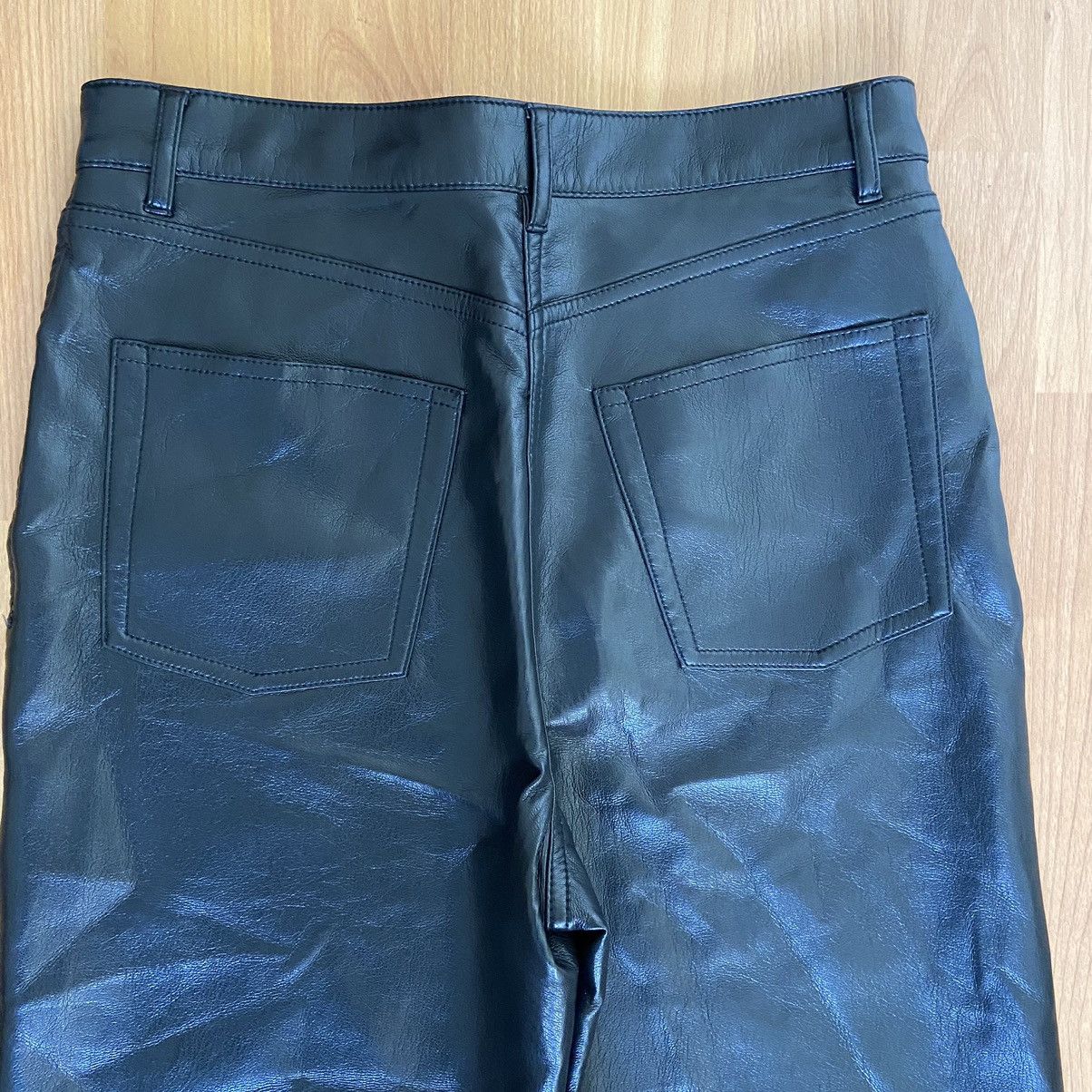 Other Wilfred Women’s Black Faux Leather Pants Size Small Size 27" / US 4 / IT 40 - 4 Thumbnail