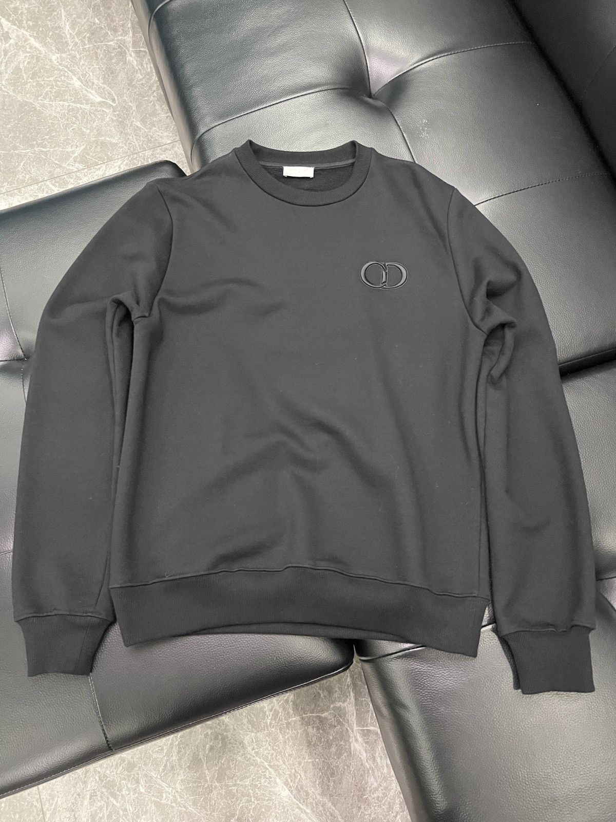 Dior Dior CD Embroidered Logo Sweatshirt Size US M / EU 48-50 / 2 - 1 Thumbnail