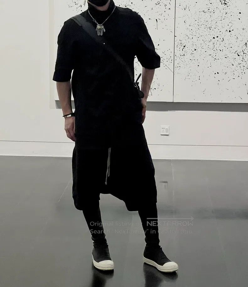 Rick Owens Rick Owens Main Line Short Sleeve Size US S / EU 44-46 / 1 - 1 Thumbnail