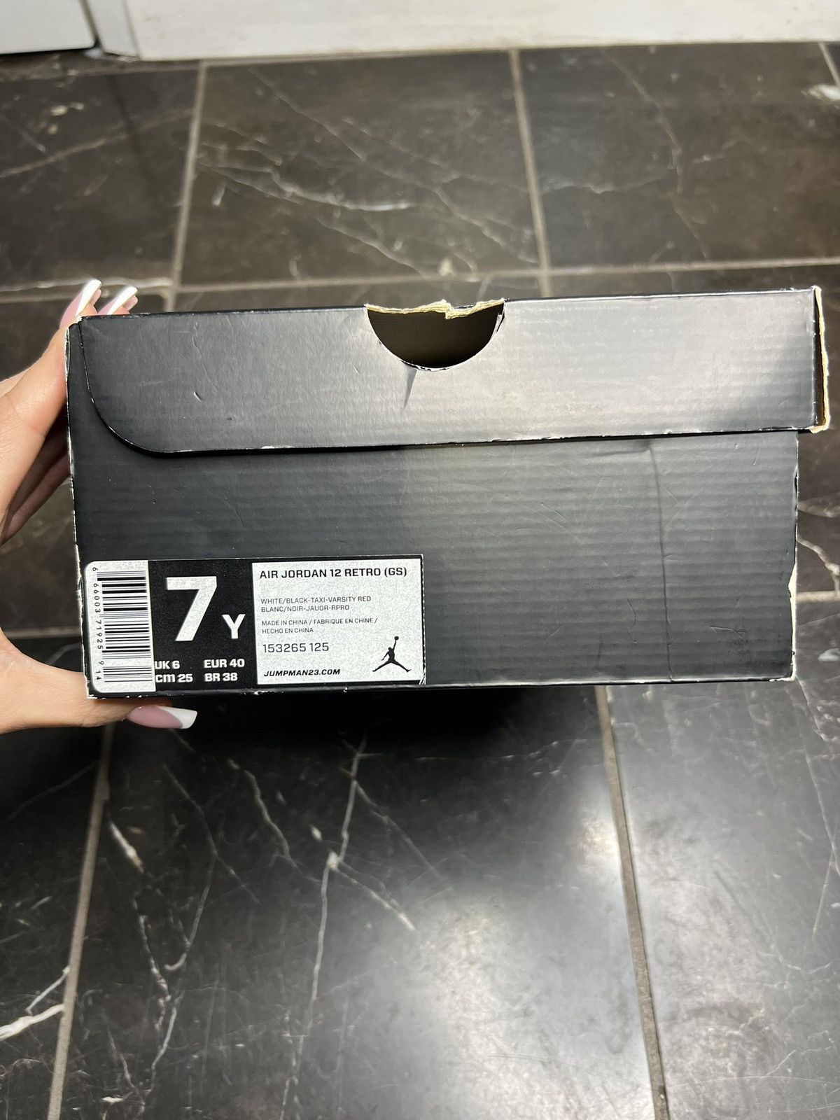 Jordan Brand Jordan Taxi 12s (2013)! GS 7Y! Worn once! Size US 7 / EU 40 - 10 Thumbnail