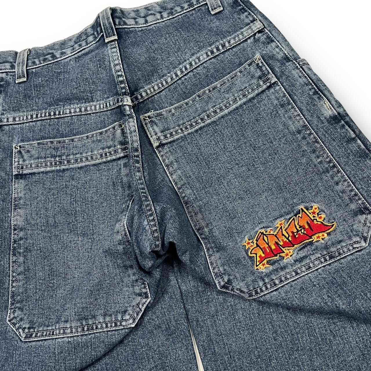 JNCO JNCO Men's Blue Shorts Size US 28 / EU 44 - 2 Thumbnail