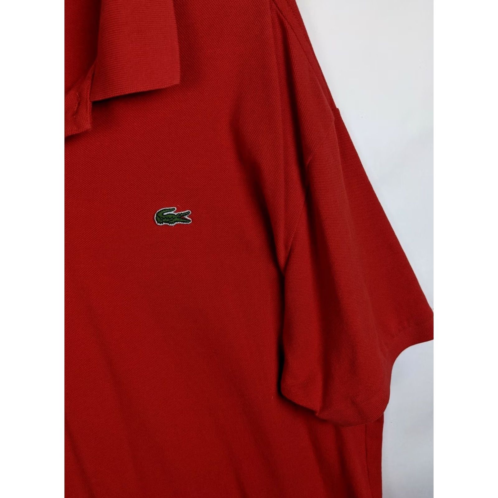 Lacoste Lacoste Men's Polo Shirt Short Sleeve Light Red Size 7 Cotton Button Size US M / EU 48-50 / 2 - 4 Thumbnail
