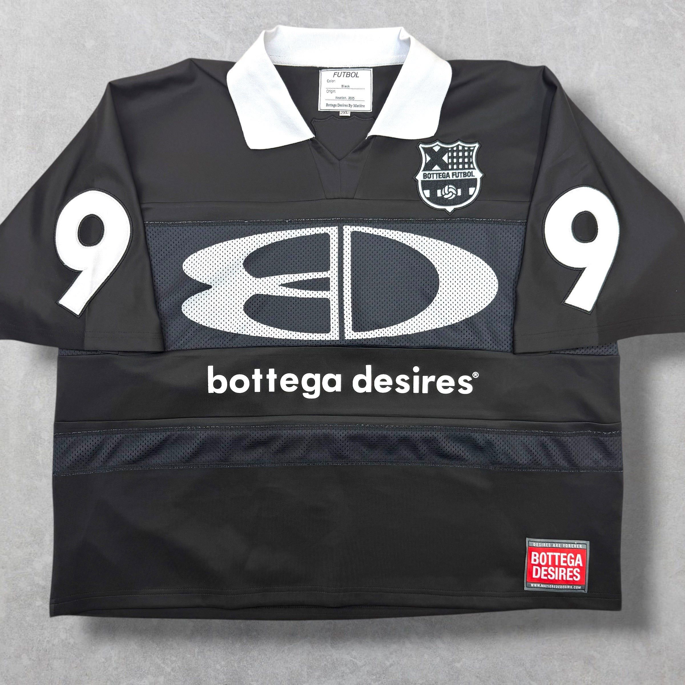 Other Bottega Desires Black Futbol Jersey L Size US L / EU 52-54 / 3 - 1 Thumbnail