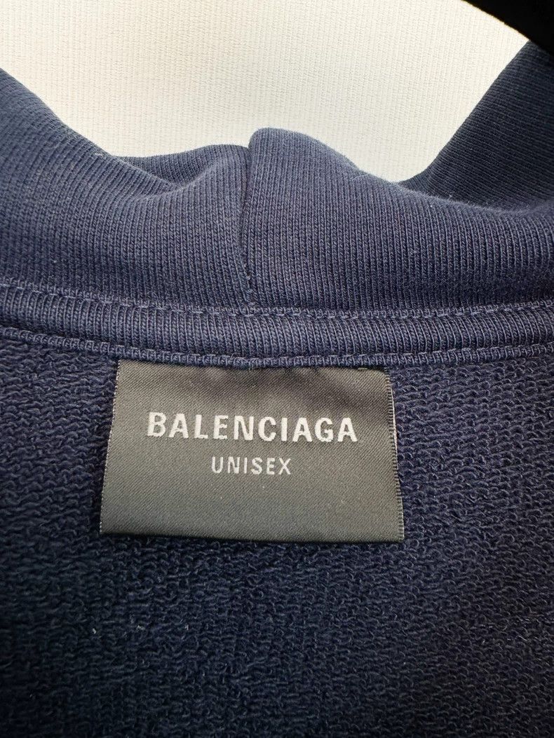 Balenciaga Balenciaga Navy blue coat Size S / US 4 / IT 40 - 2 Thumbnail