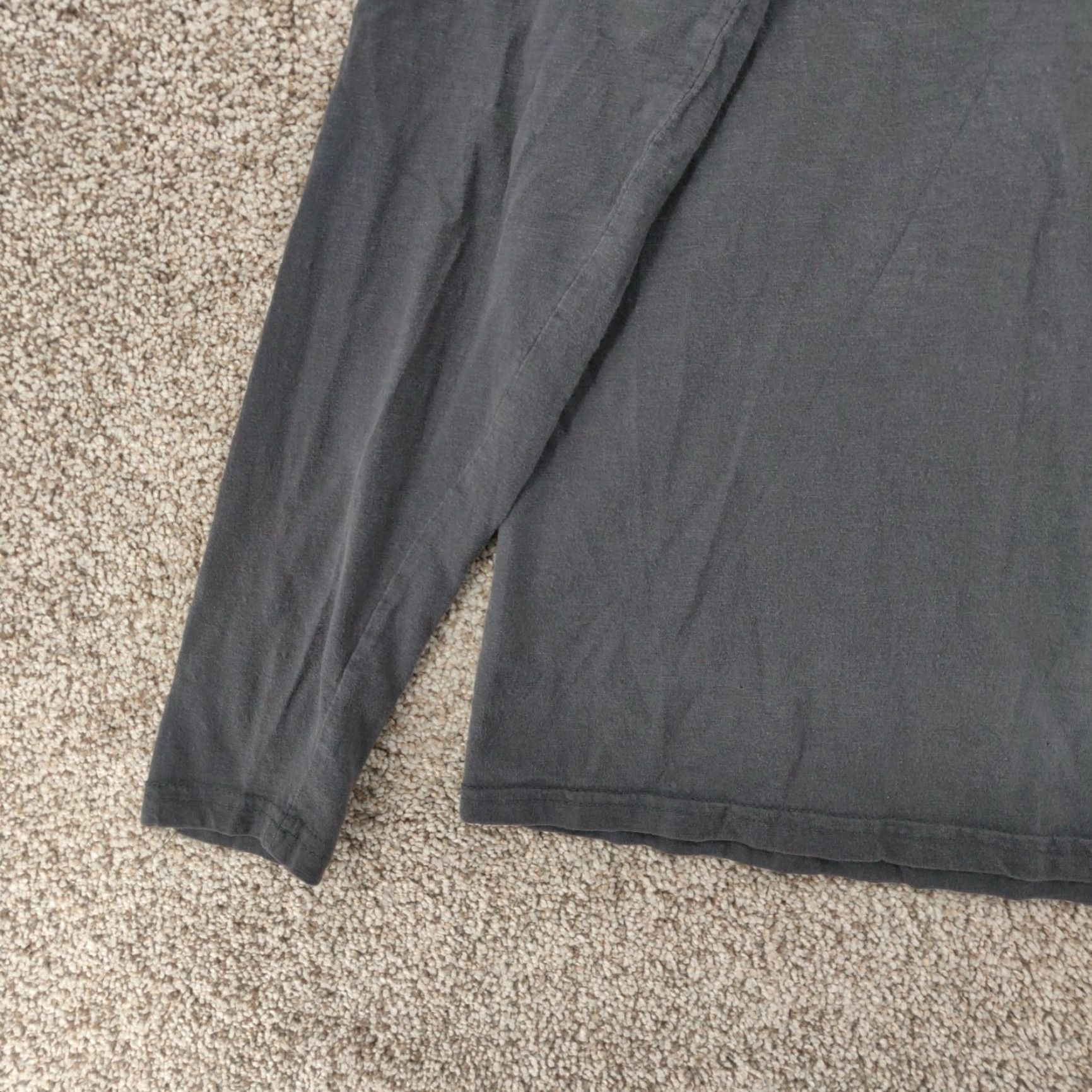 BKE BKE Hoodie Shirt Mens M Grey Athletic Fit Henley Long Sleeve Pocket Size US M / EU 48-50 / 2 - 3 Thumbnail